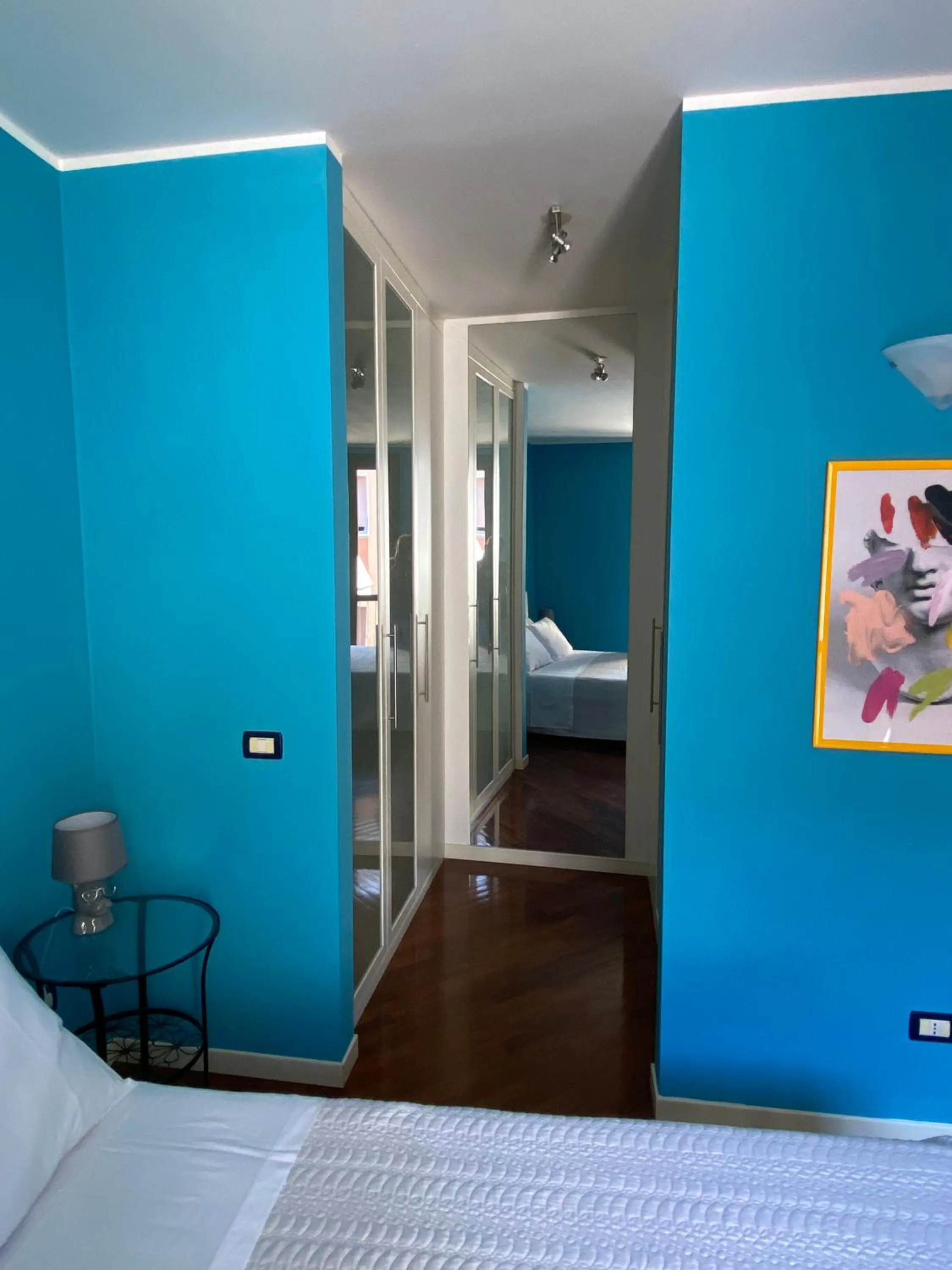 Bed in Amici Miei Rooms