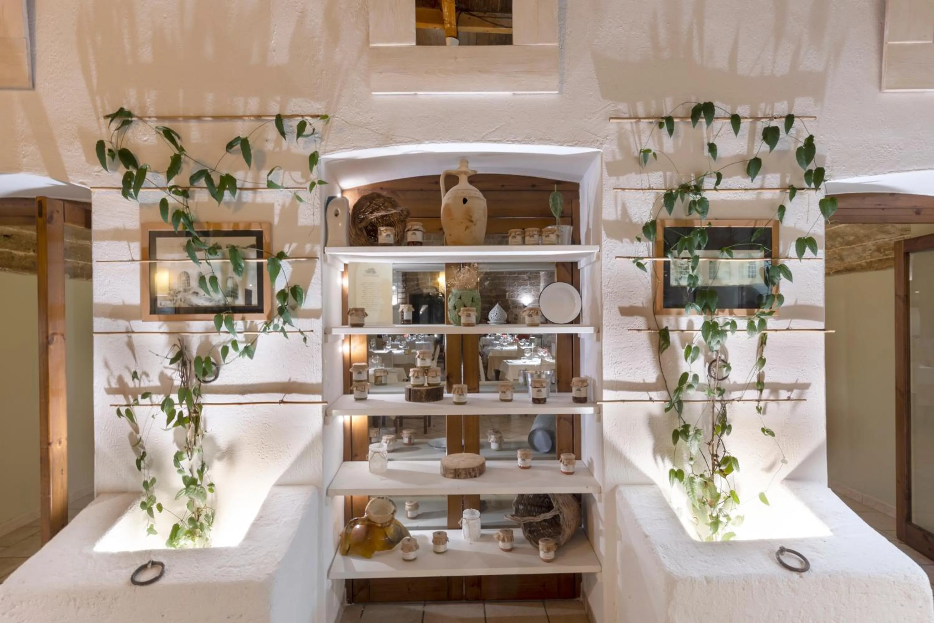 Decorative detail in Masseria Zanzara