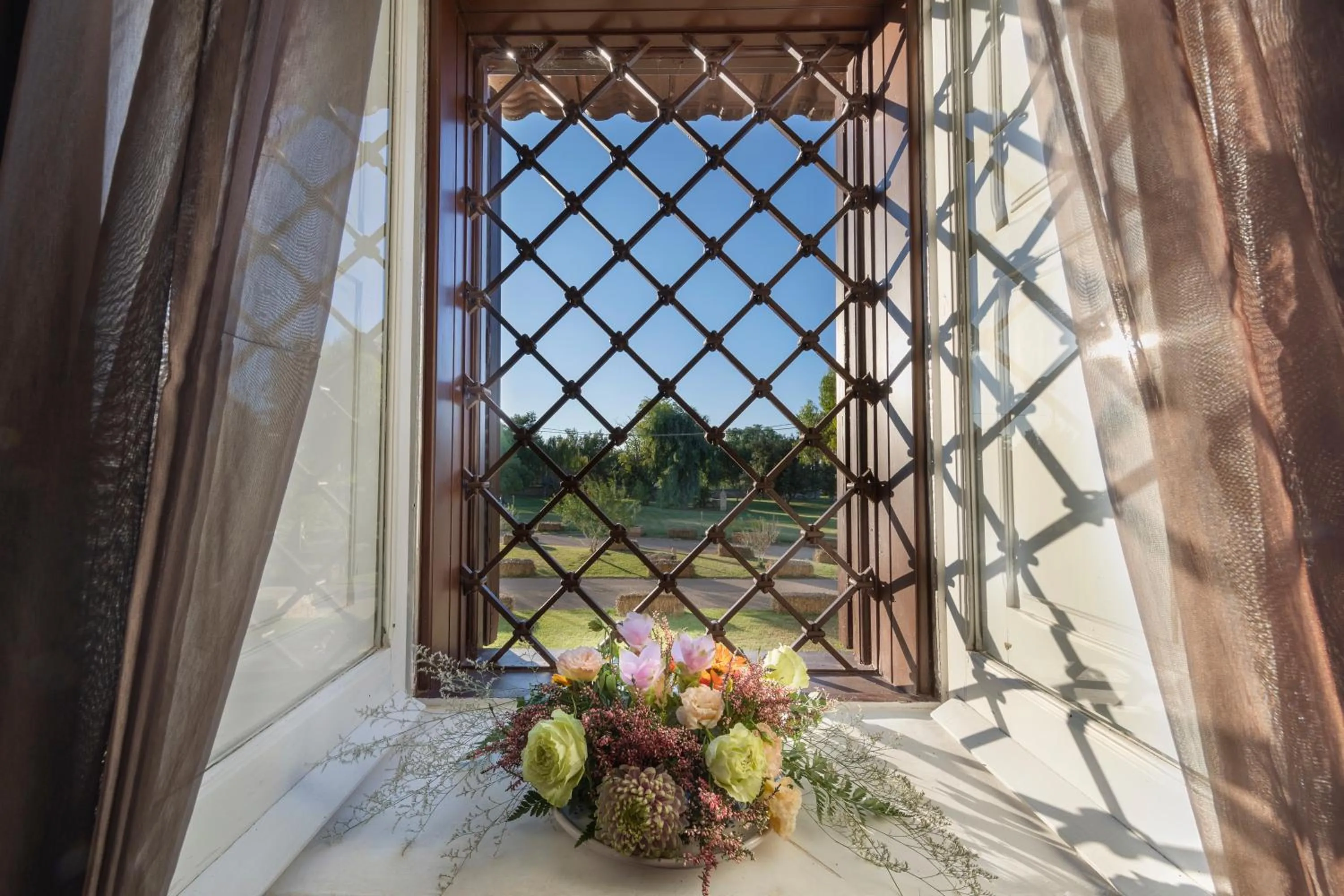 Garden view in Masseria Zanzara