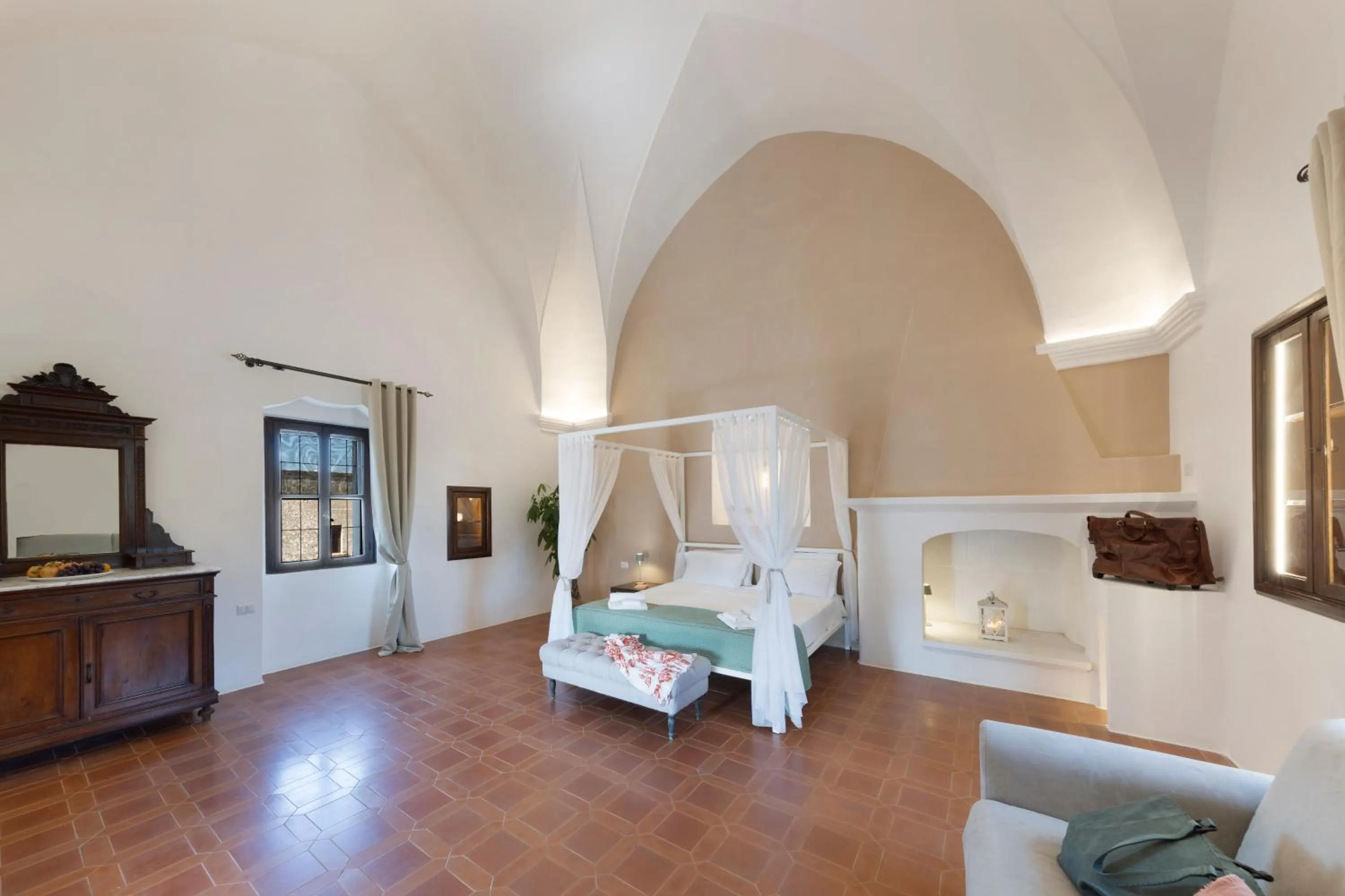 Photo of the whole room, Bed in Masseria Zanzara
