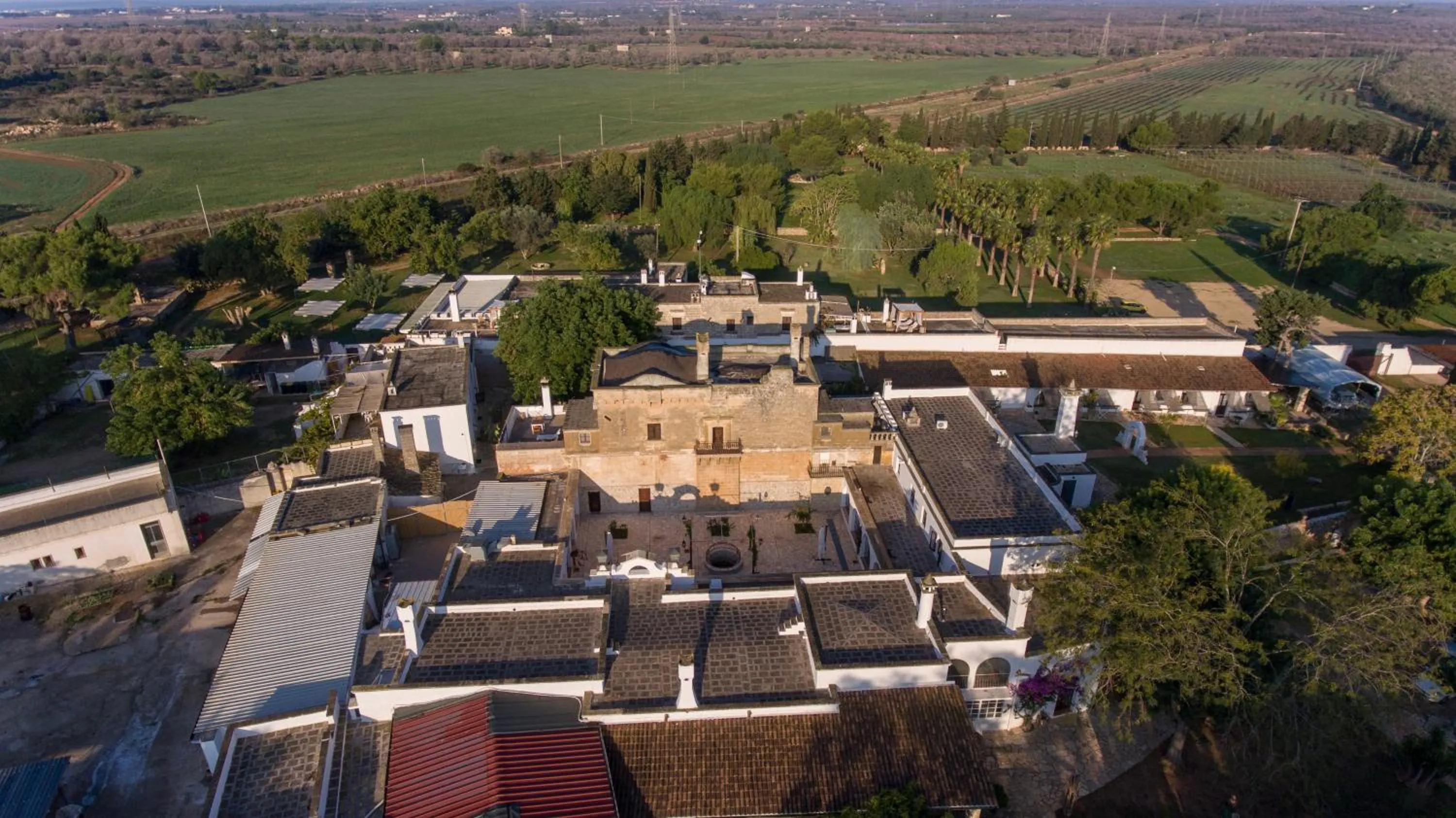Bird's eye view in Masseria Zanzara