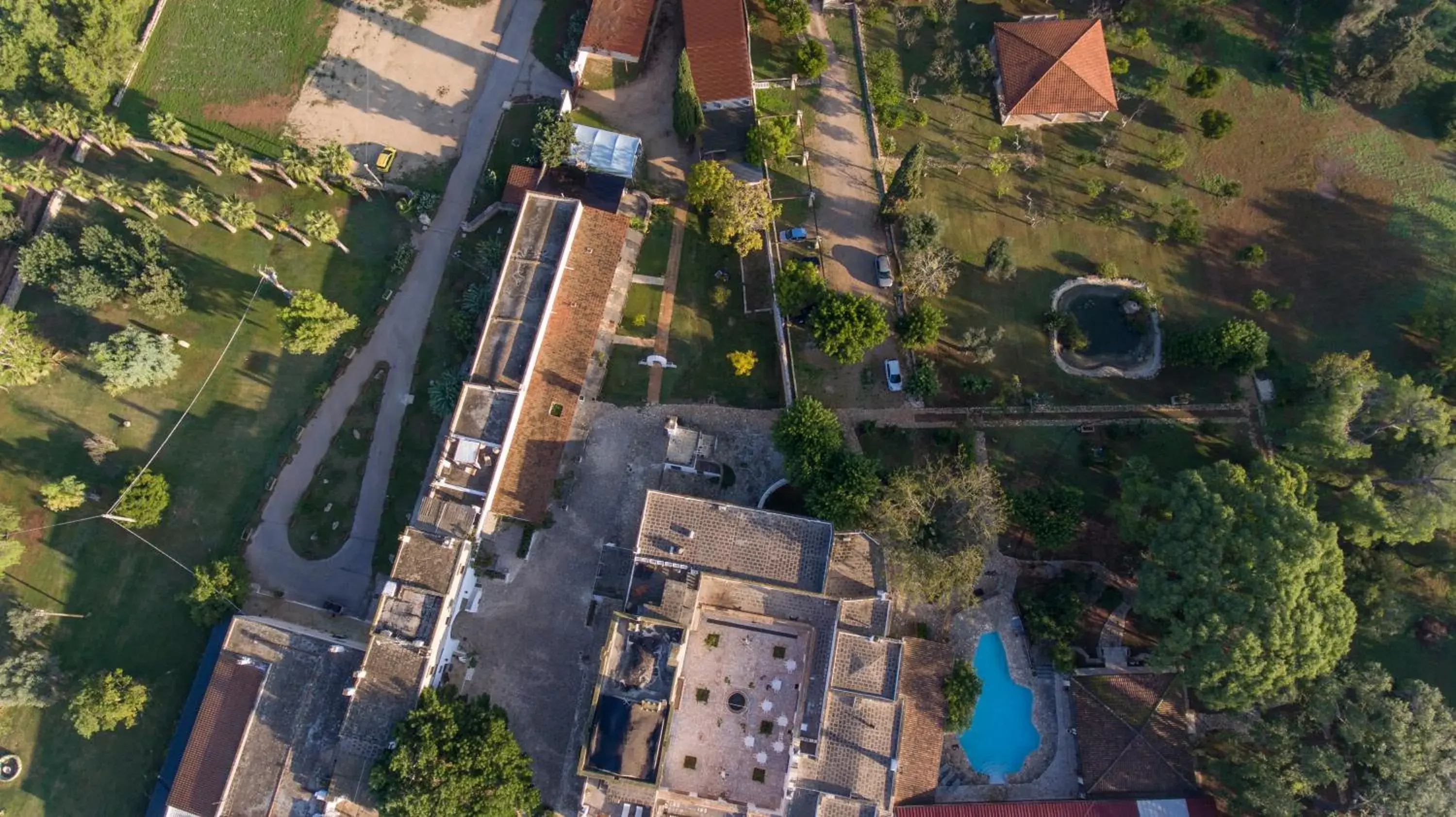 Bird's eye view in Masseria Zanzara Bird's eye view in Masseria Zanzara