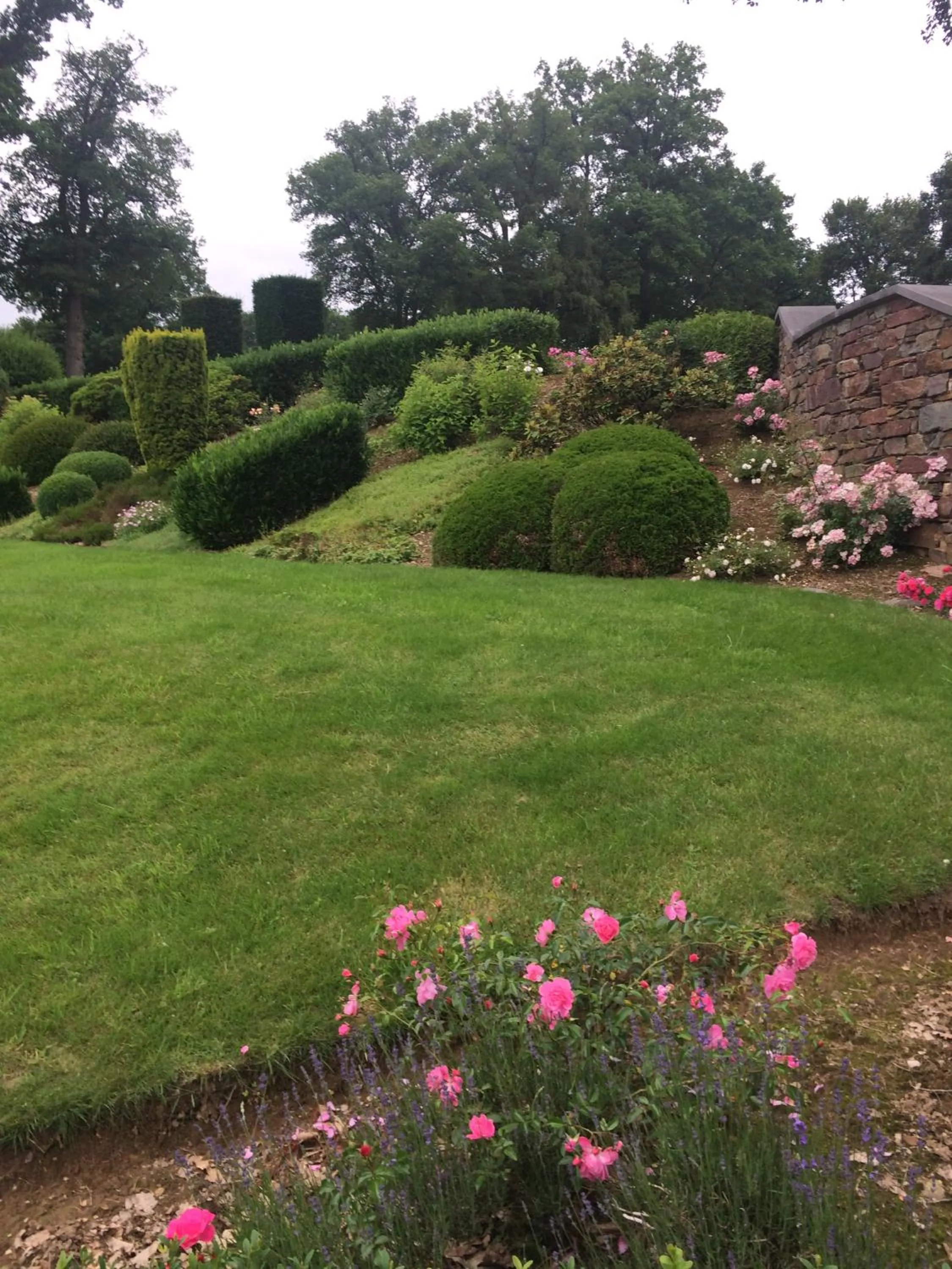 Natural landscape in Logis Hôtel Restaurant du Moulin