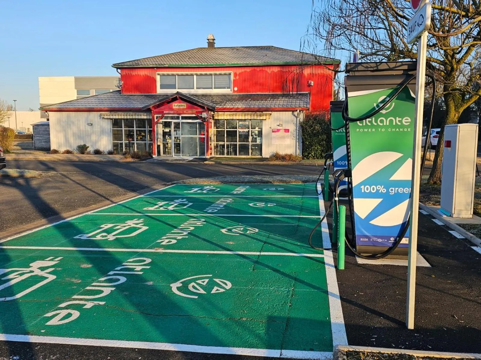 Property building in initial by balladins Blois