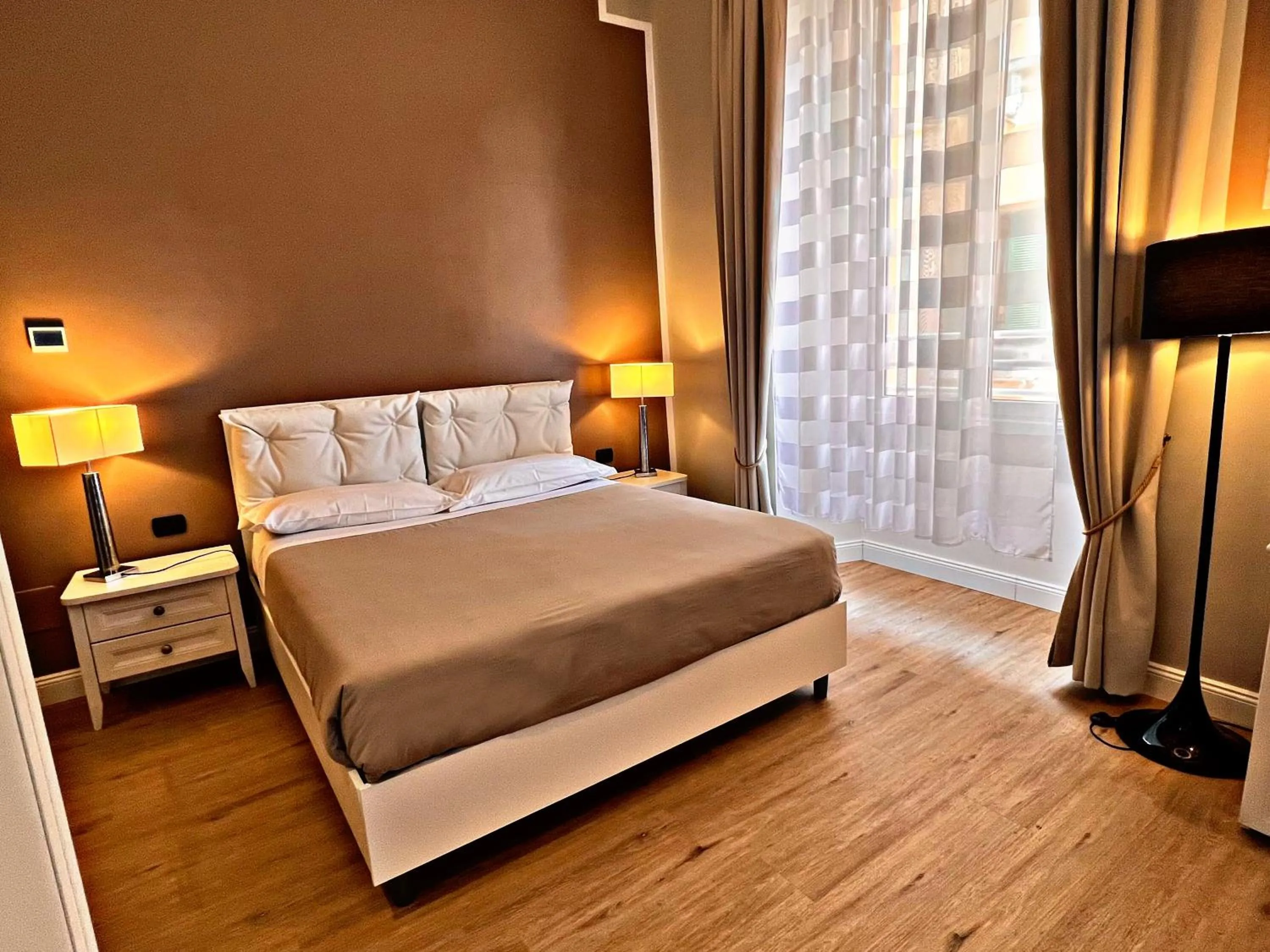 Bed in Fabio Massimo Guest House