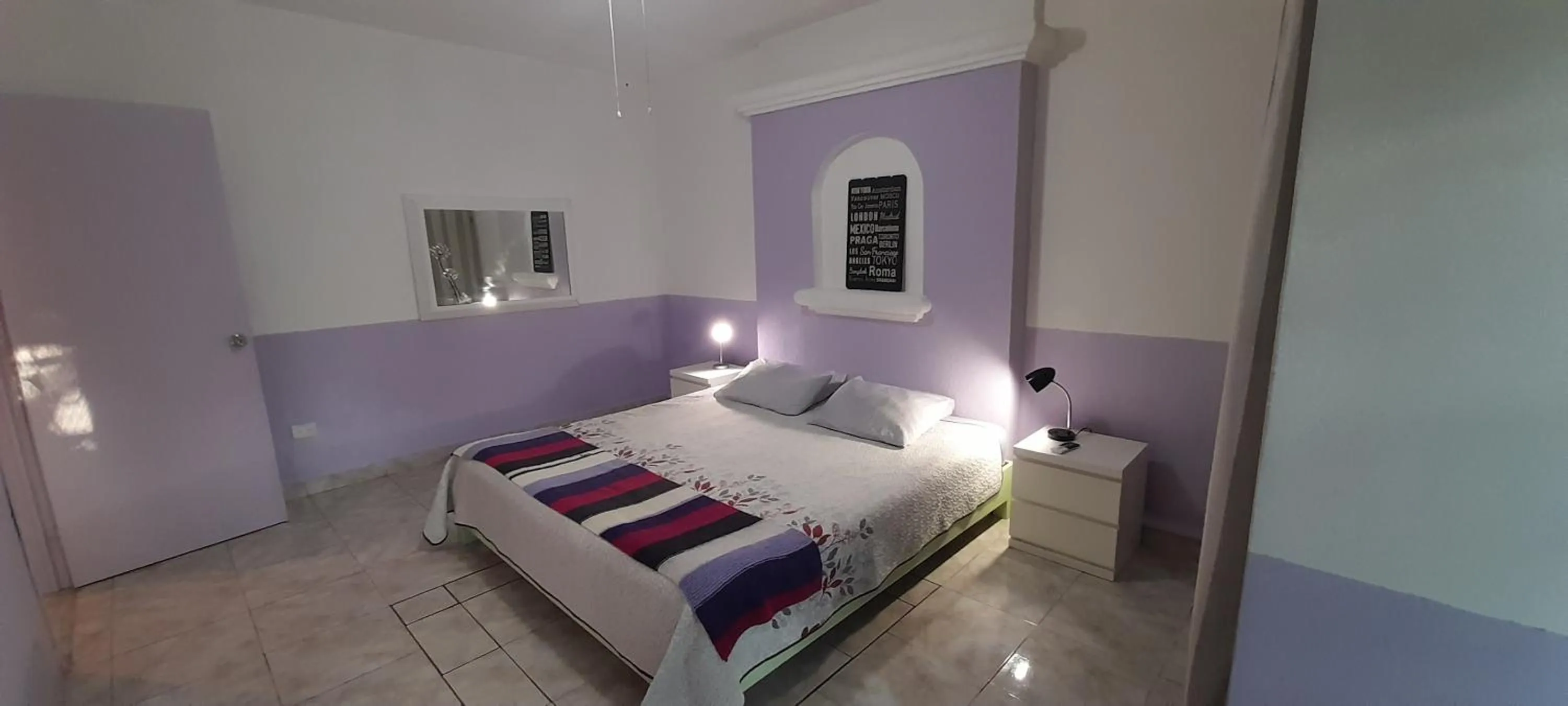 Bedroom, Bed in Claro de Luna