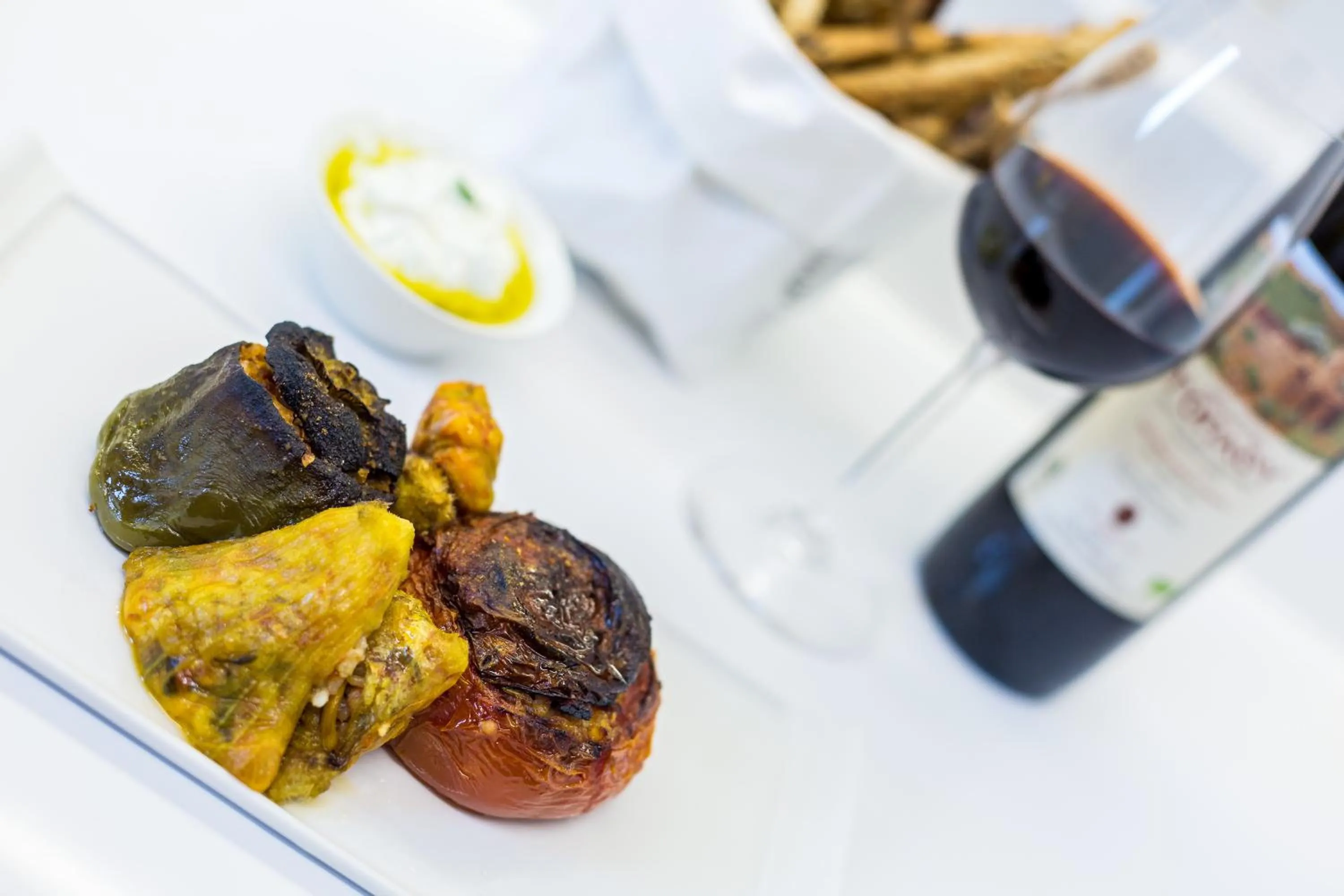 Food close-up in Mikro Livadi Special Lodges - Has an Eco Salt water pool - 150m from the beach