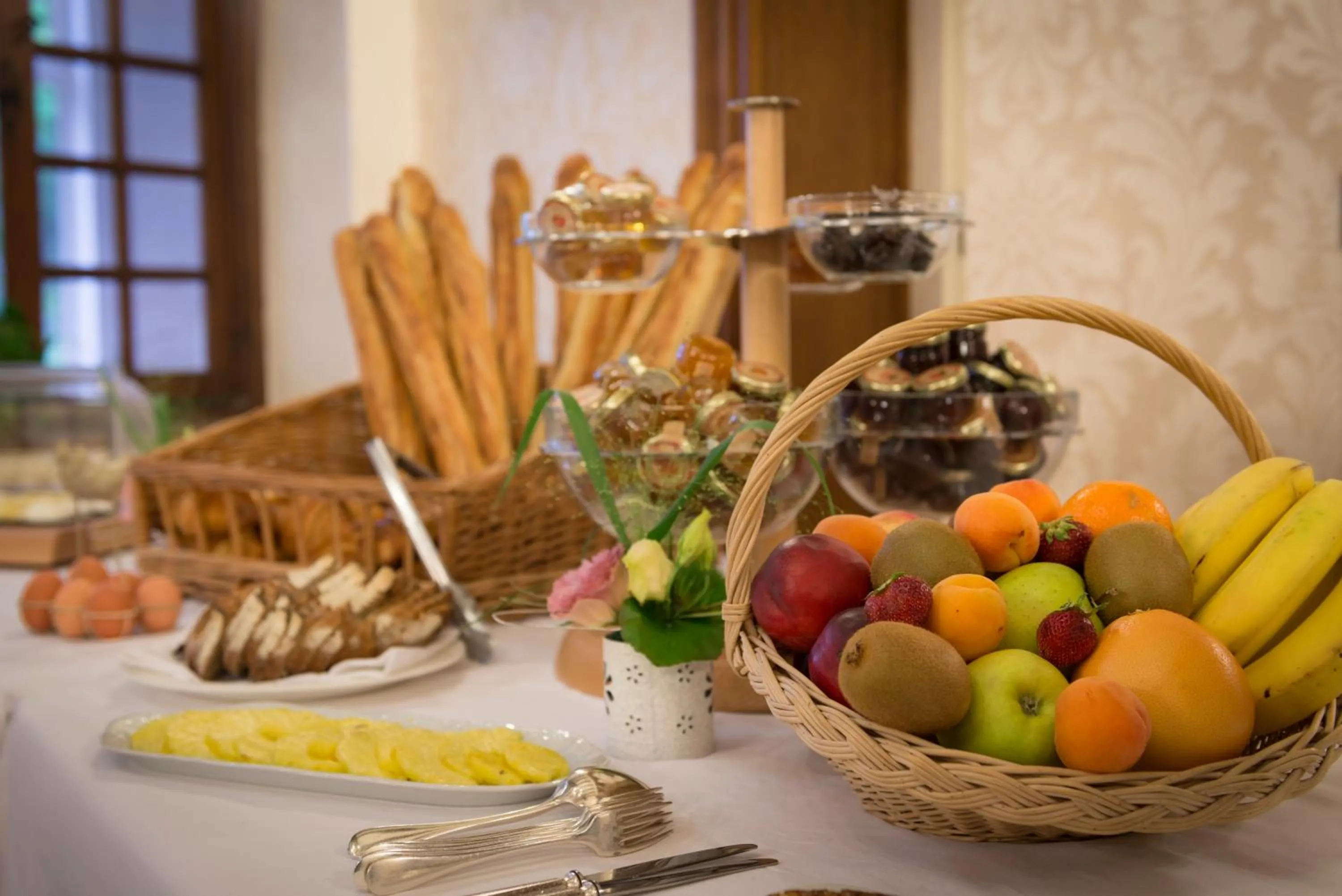 Buffet breakfast in Le Relais Des Landes - Demeures et Chateaux