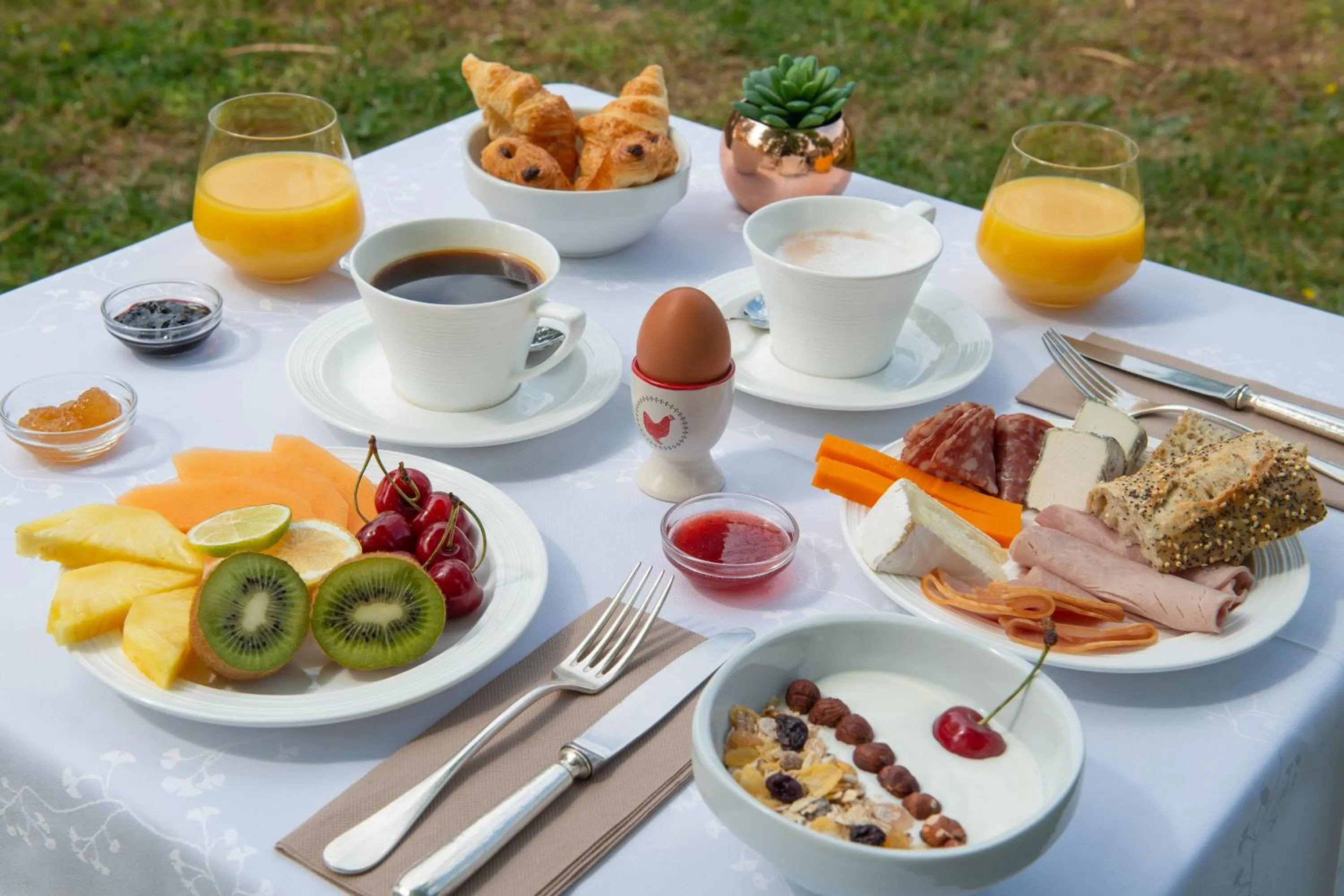 Breakfast in Le Relais Des Landes - Demeures et Chateaux