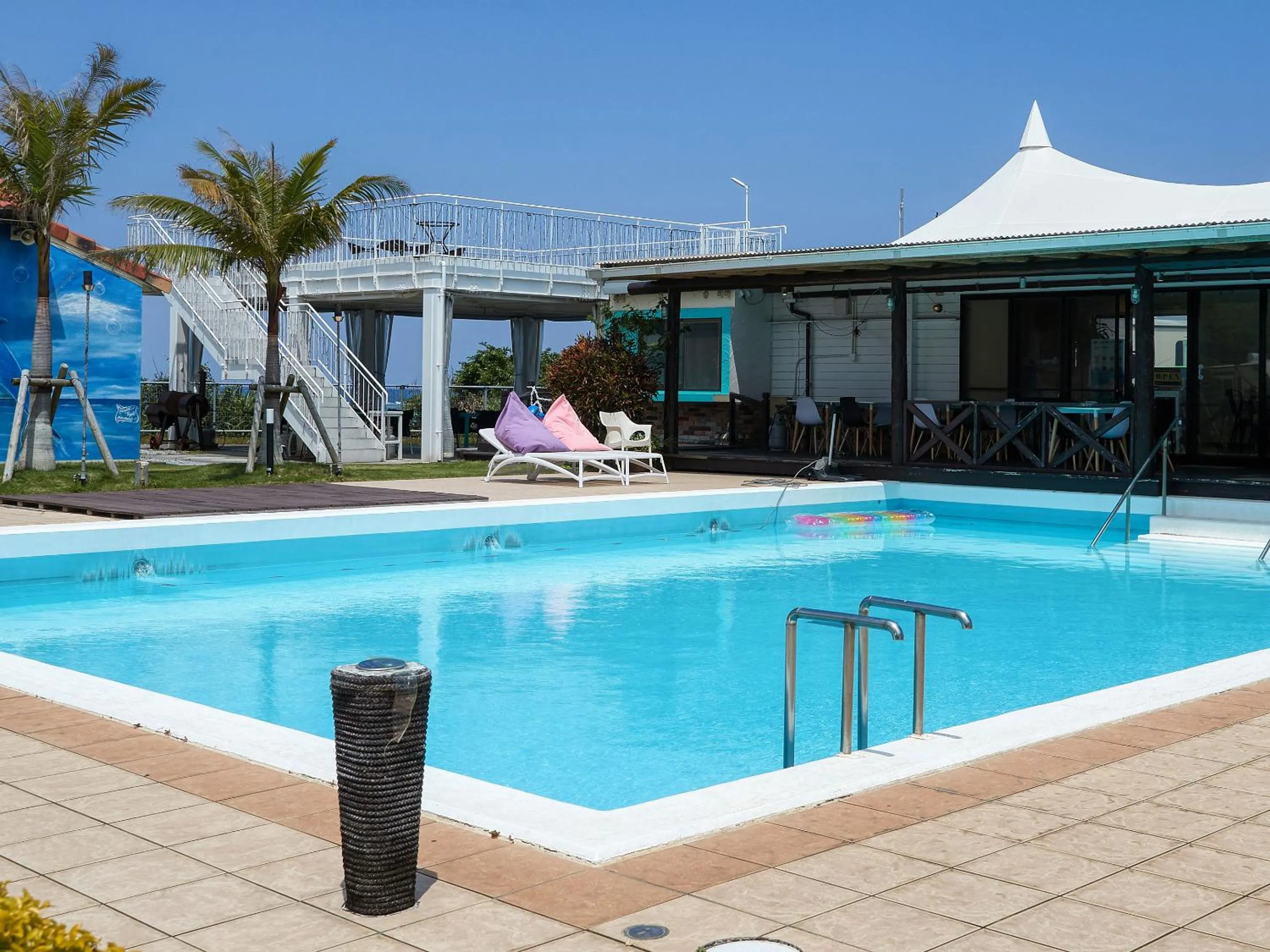 Swimming pool in Wood Pecker Nakijin