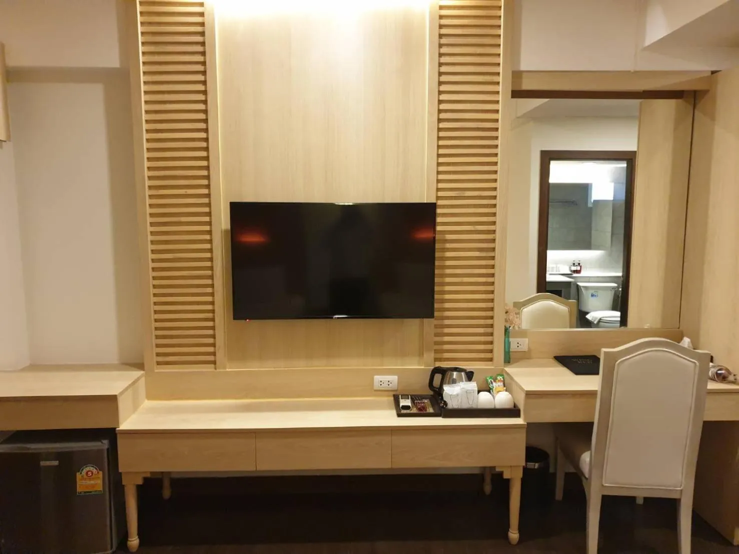 Seating area in The Wing Lanna Hotel