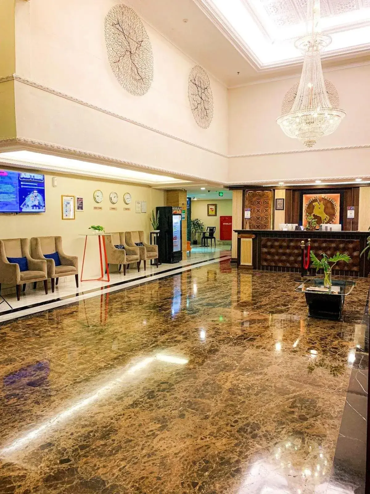 Lobby/Reception in D'Senopati Malioboro Grand Hotel