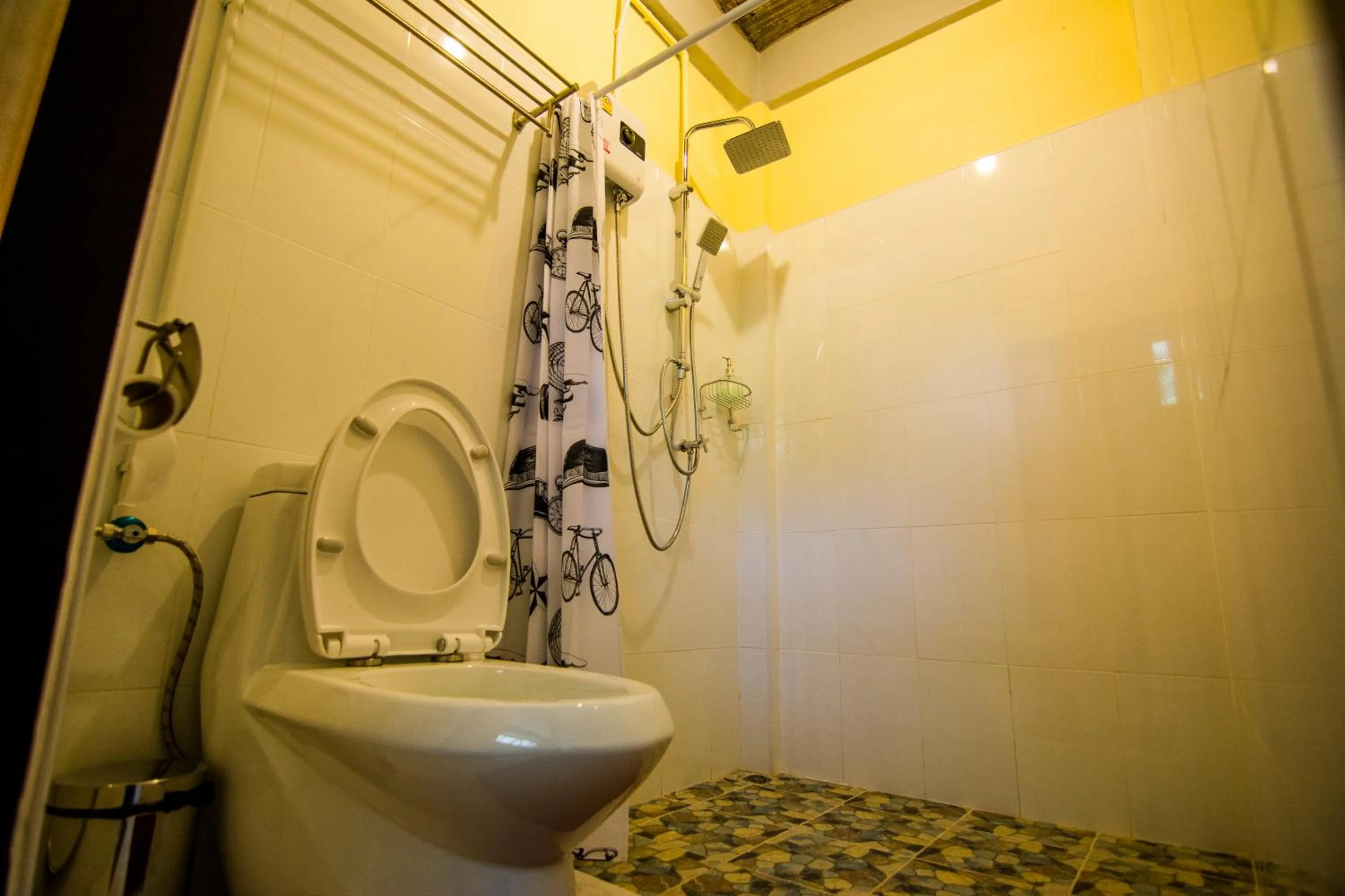 Bathroom in The Corner's unique house