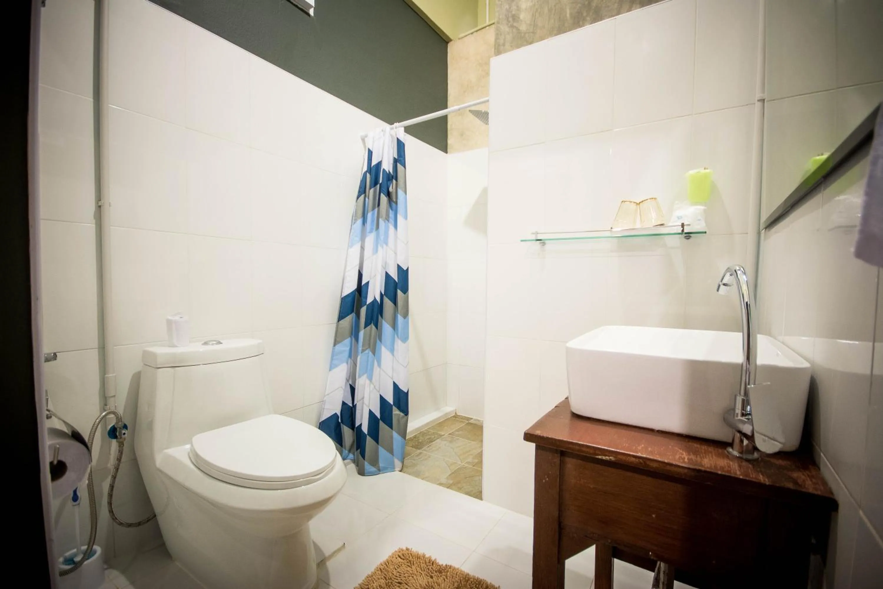 Bathroom in The Corner's unique house