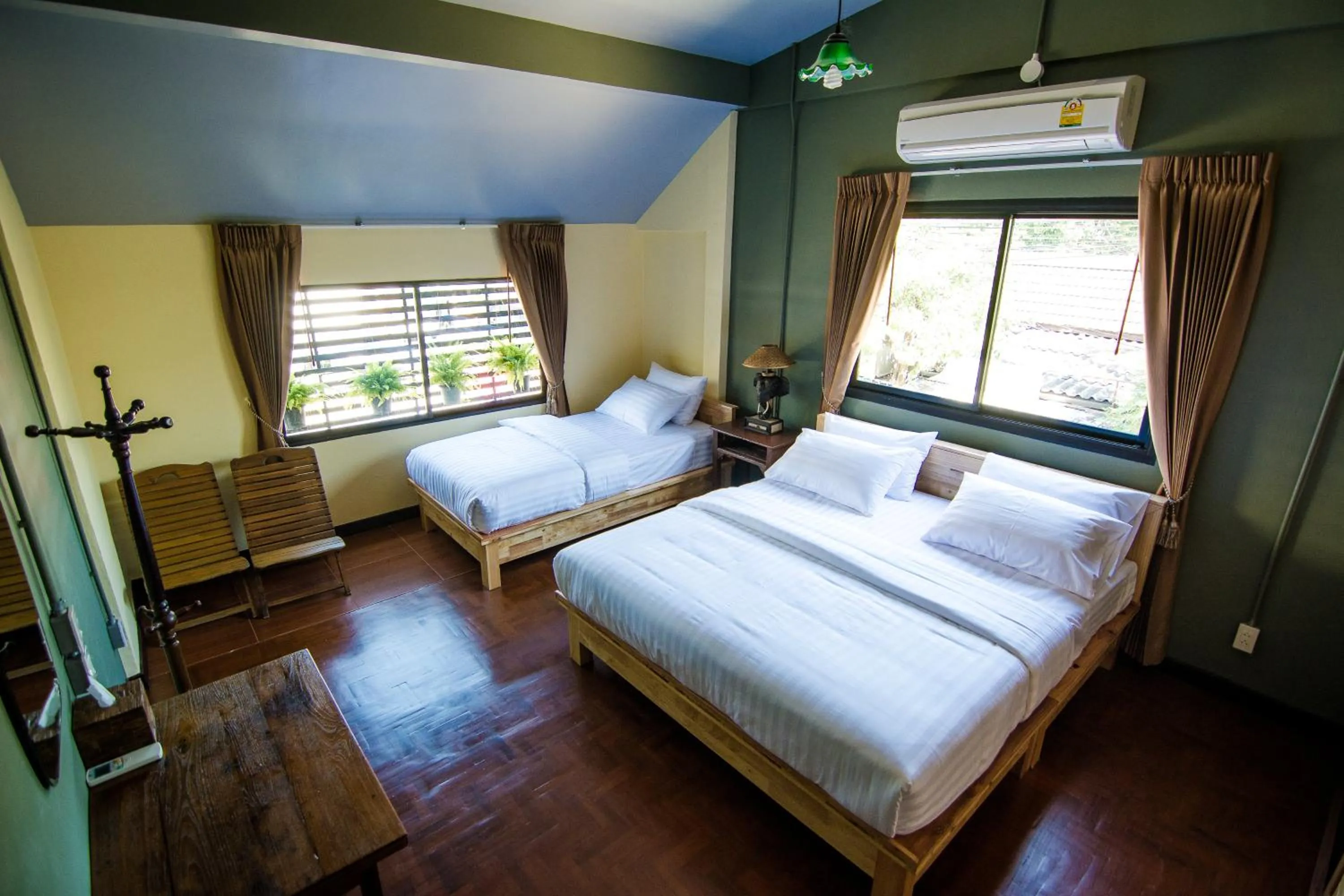 Bedroom, Bed in The Corner's unique house