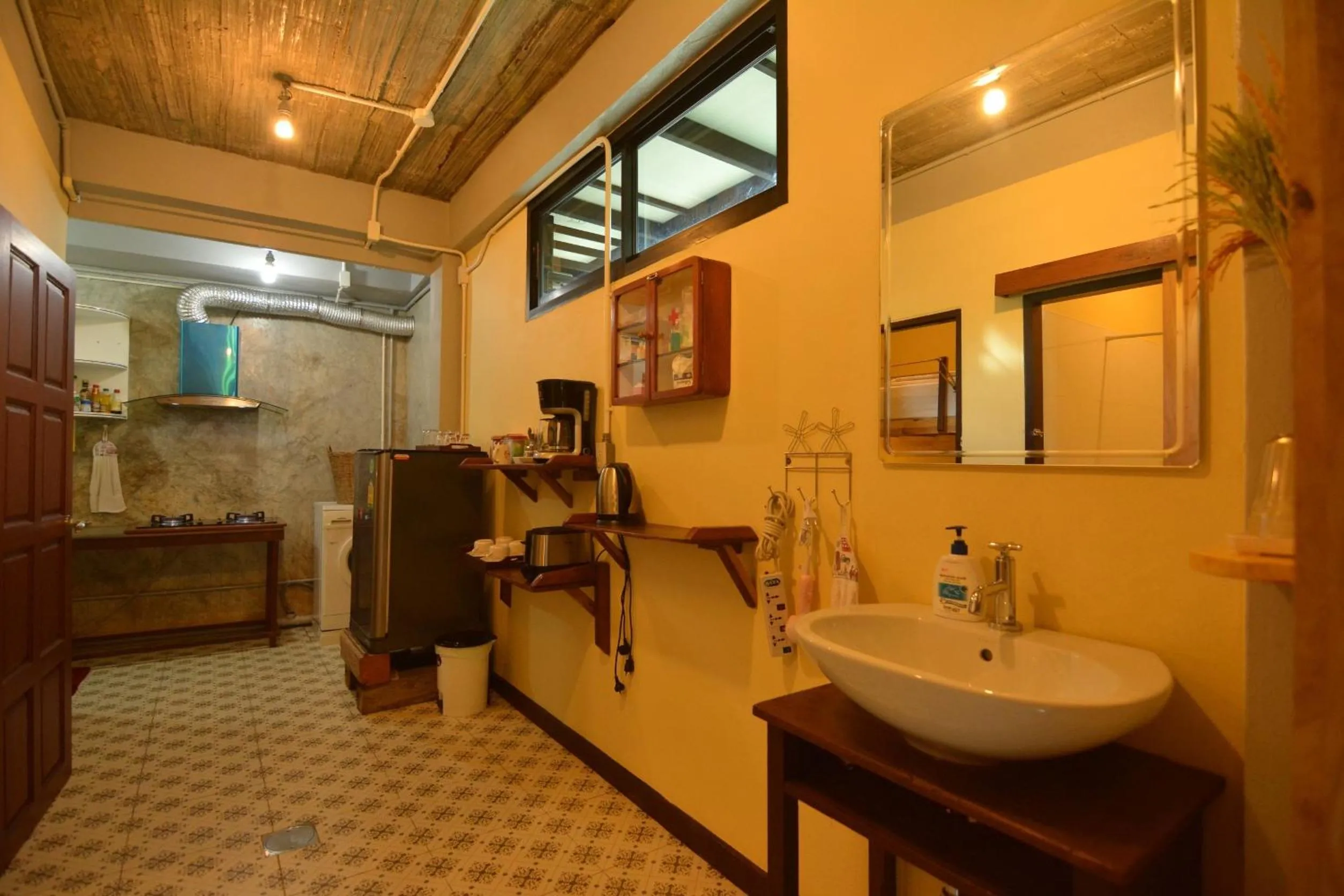 Kitchen or kitchenette in The Corner's unique house