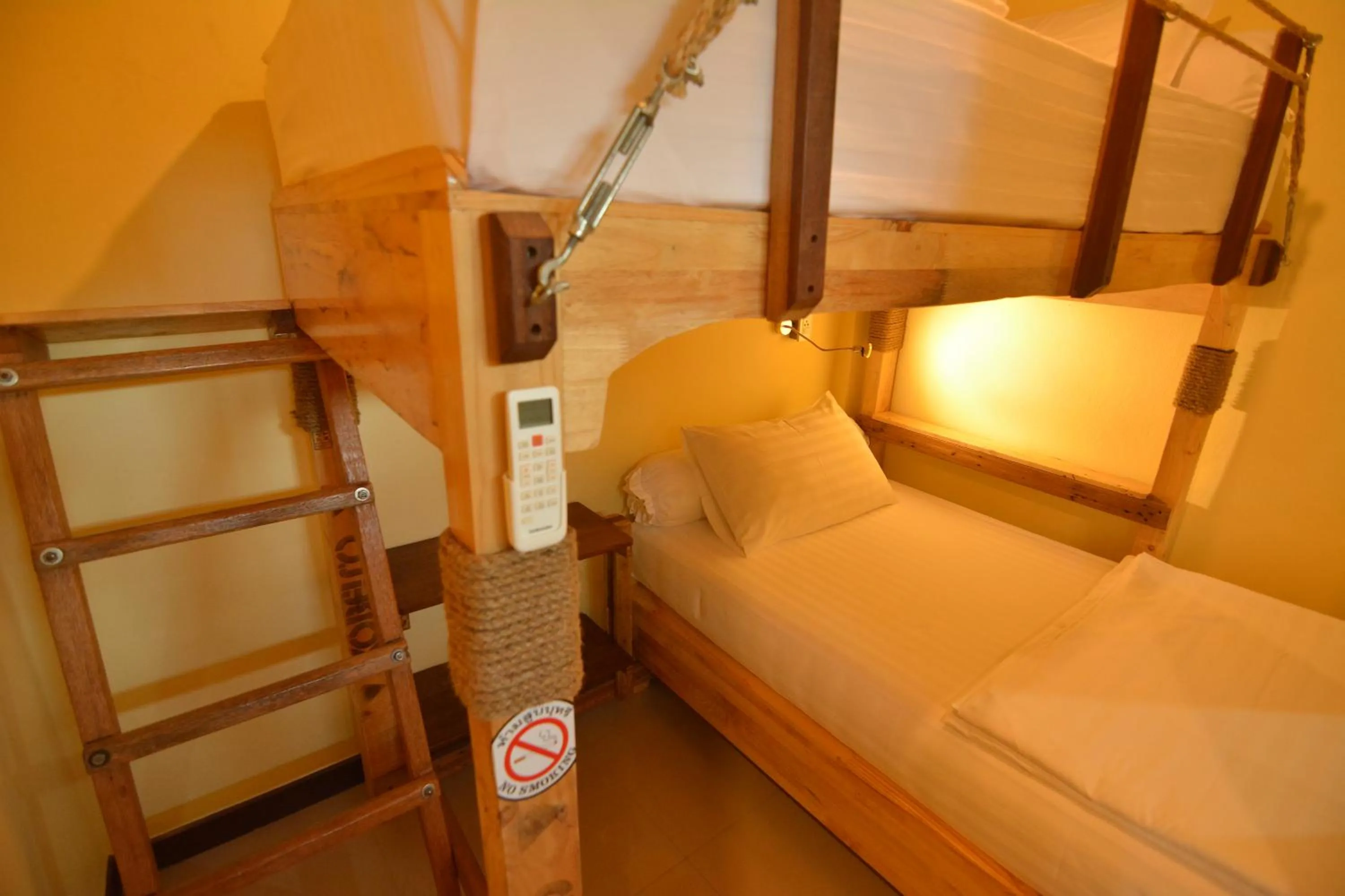 bunk bed, Bed in The Corner's unique house