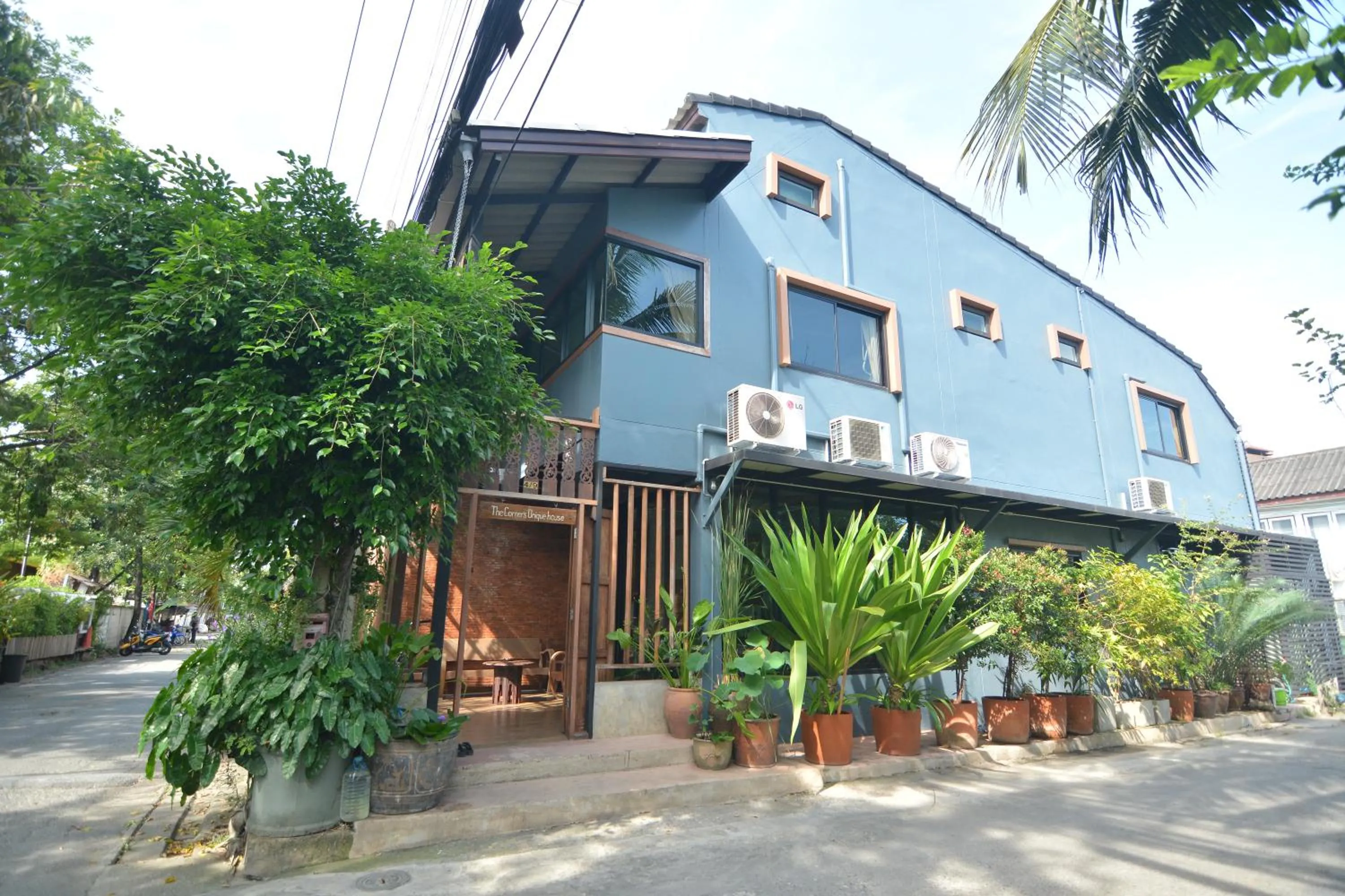 Property building in The Corner's unique house