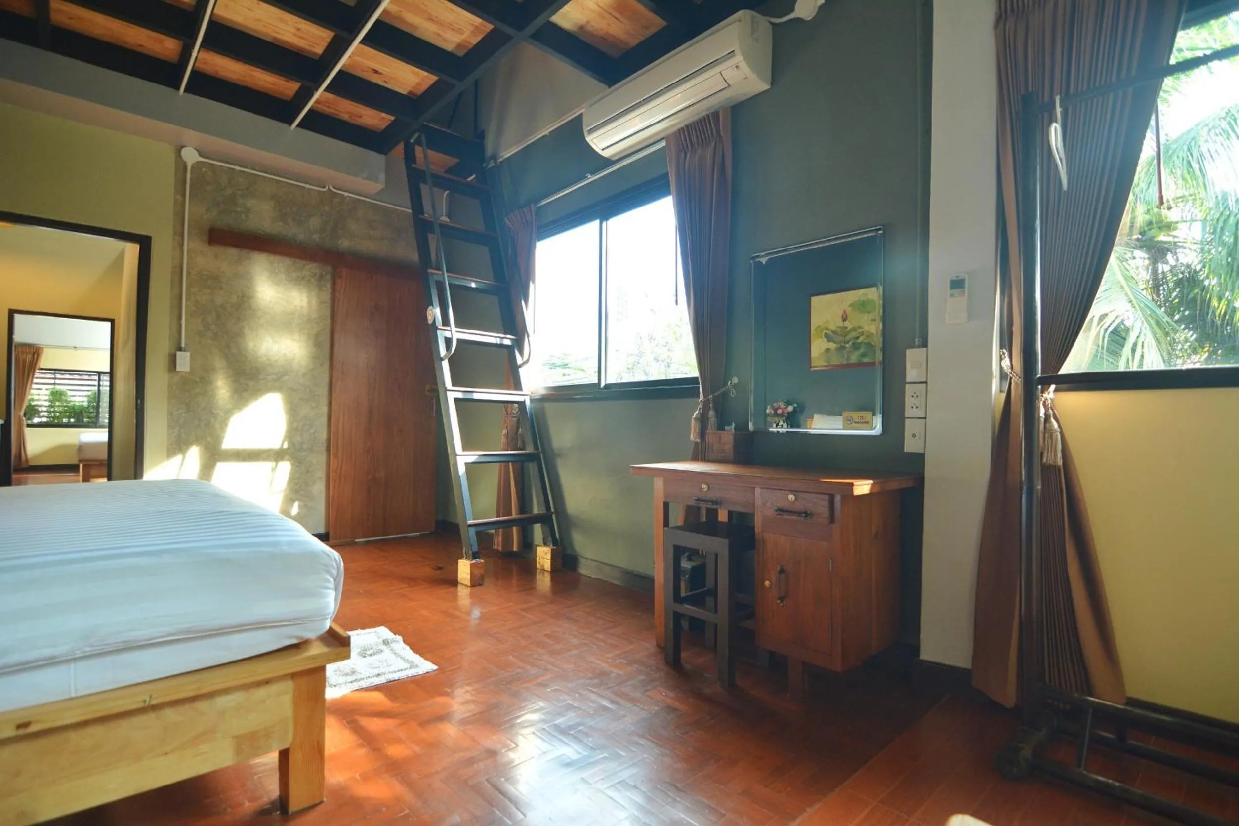 Photo of the whole room, Bed in The Corner's unique house