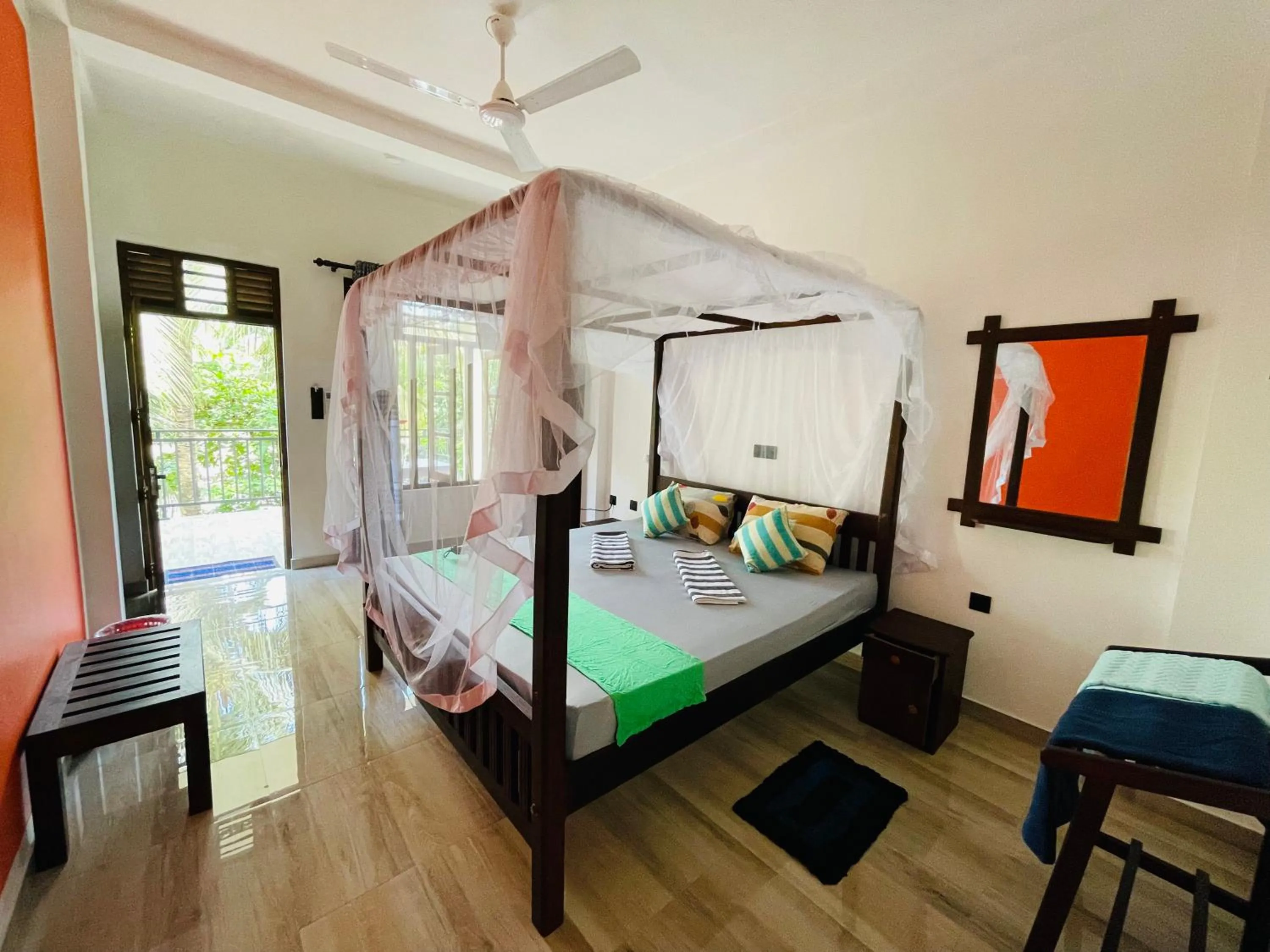 Bedroom, Bed in Pelli Riverine