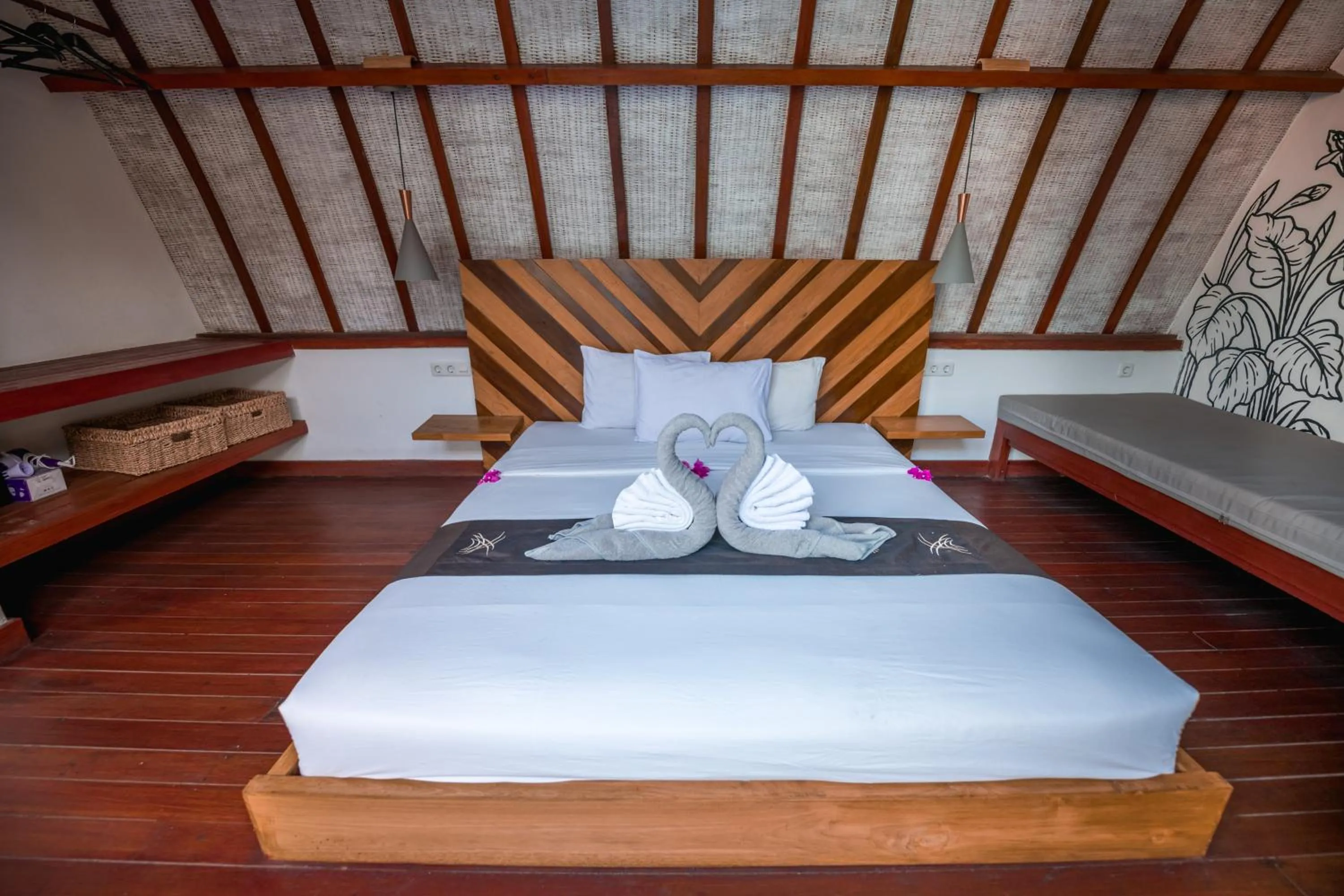Bed in Camilla Resort