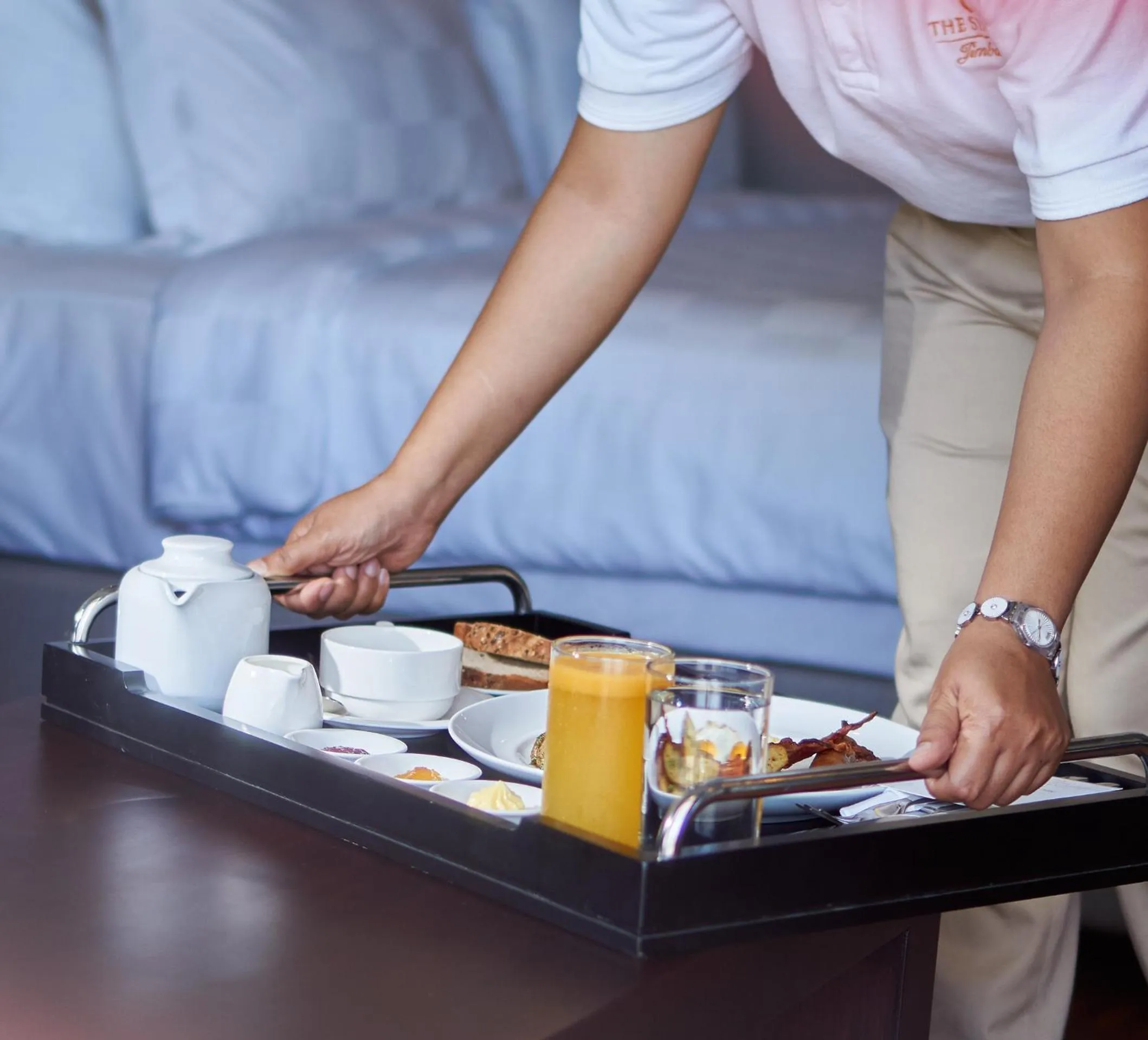 American breakfast in The Sintesa Residence Jimbaran