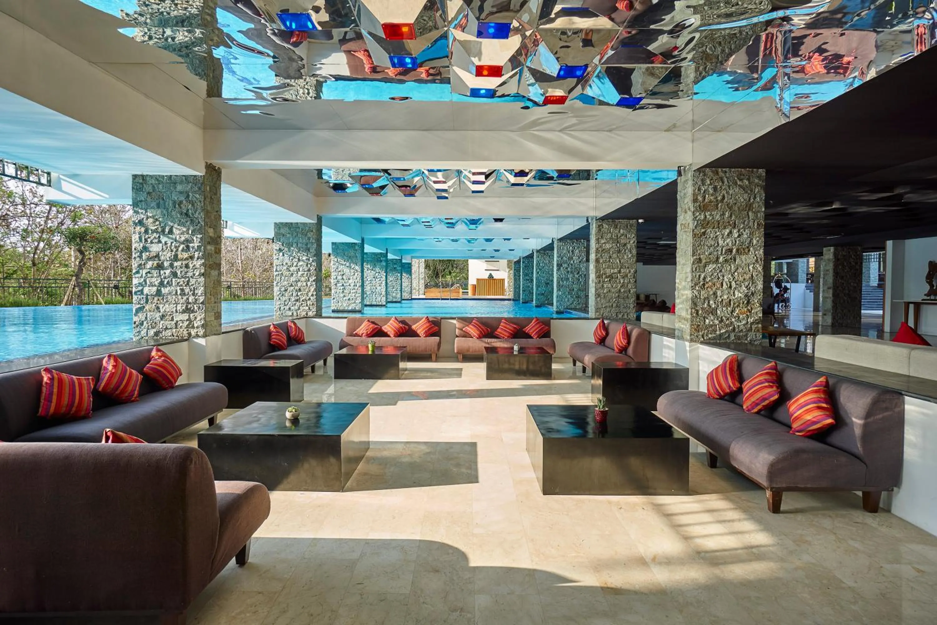 Lounge or bar in The Sintesa Residence Jimbaran