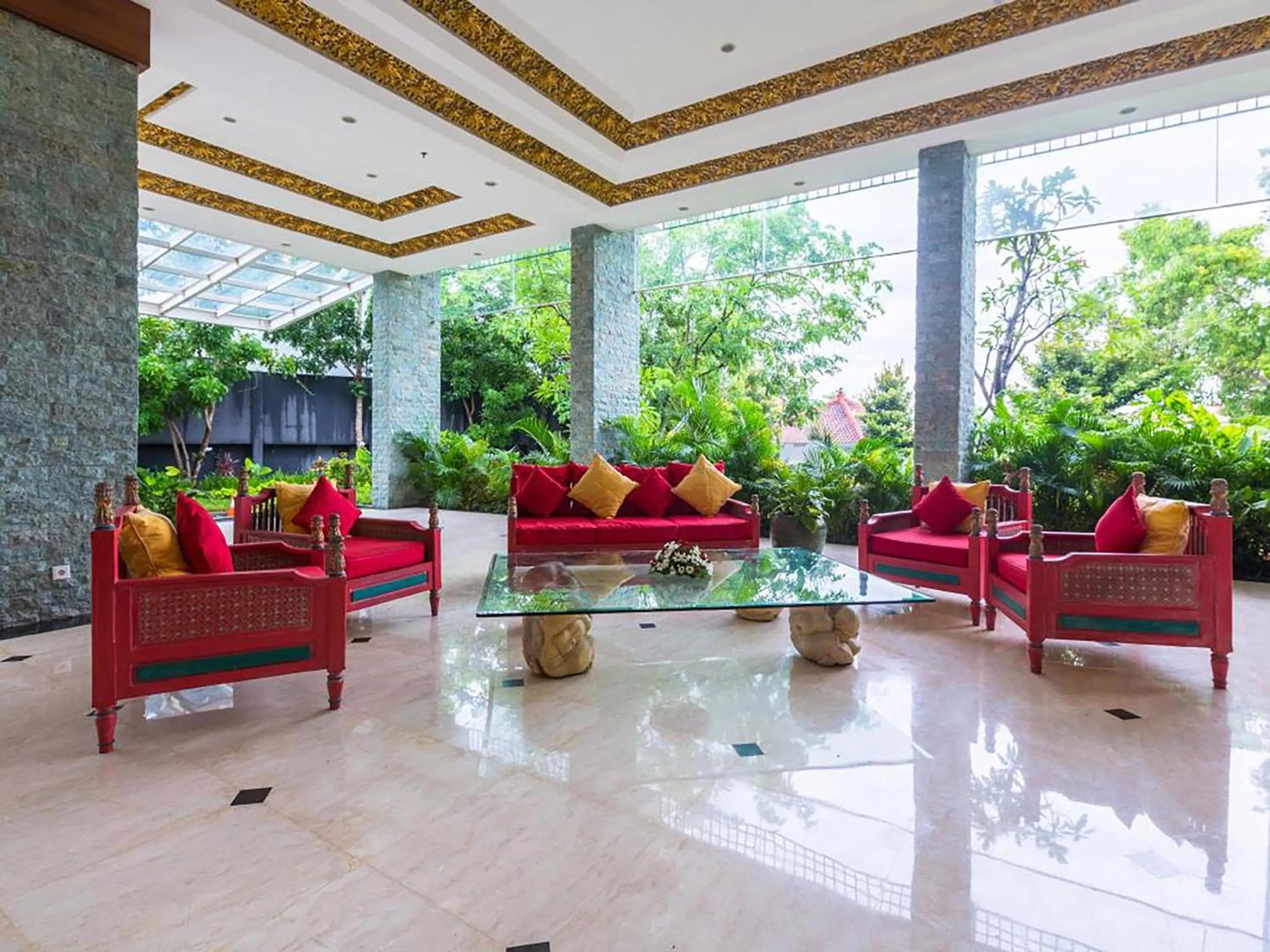 Lobby or reception in The Sintesa Residence Jimbaran