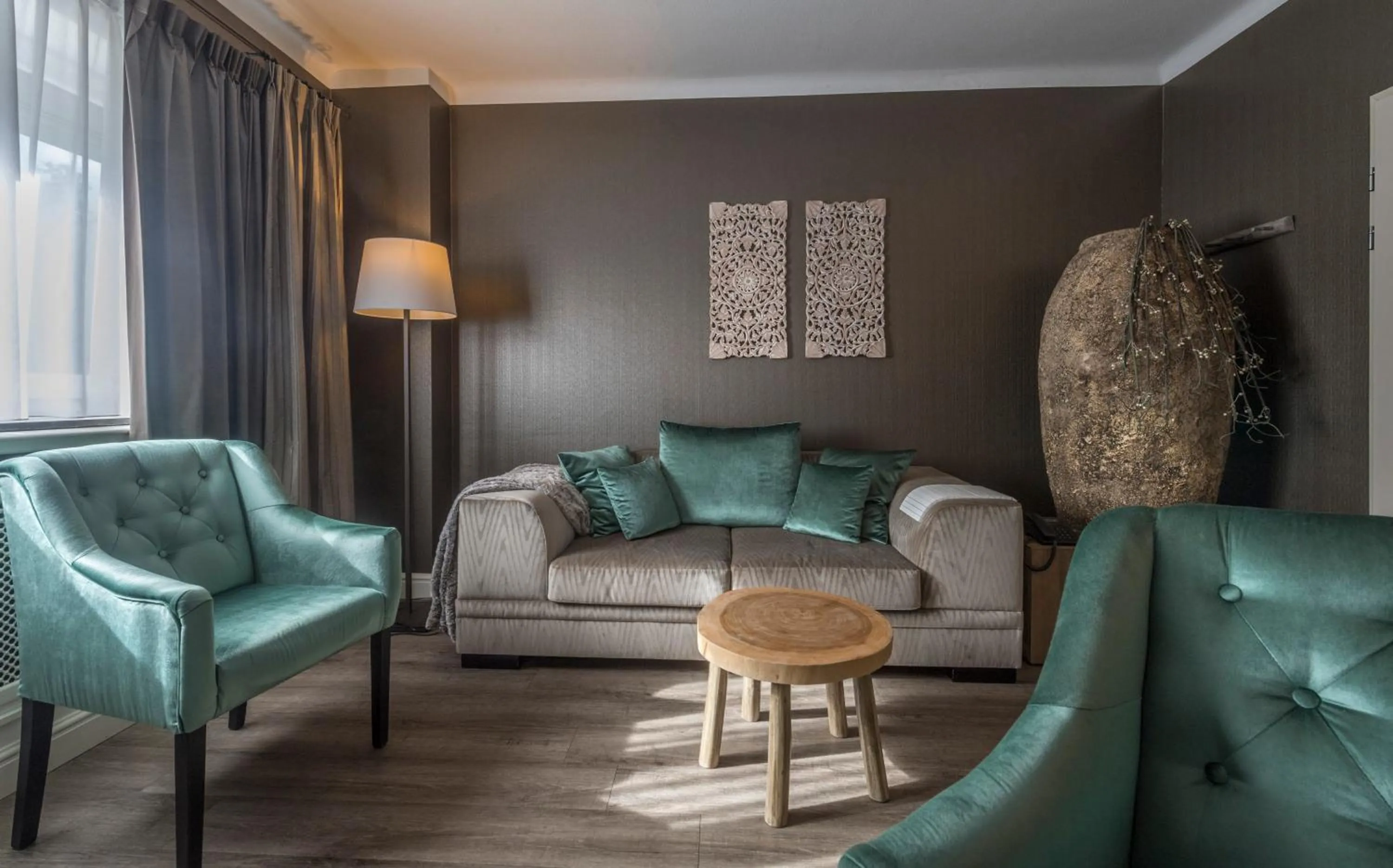 Seating area in Hotel Mardaga