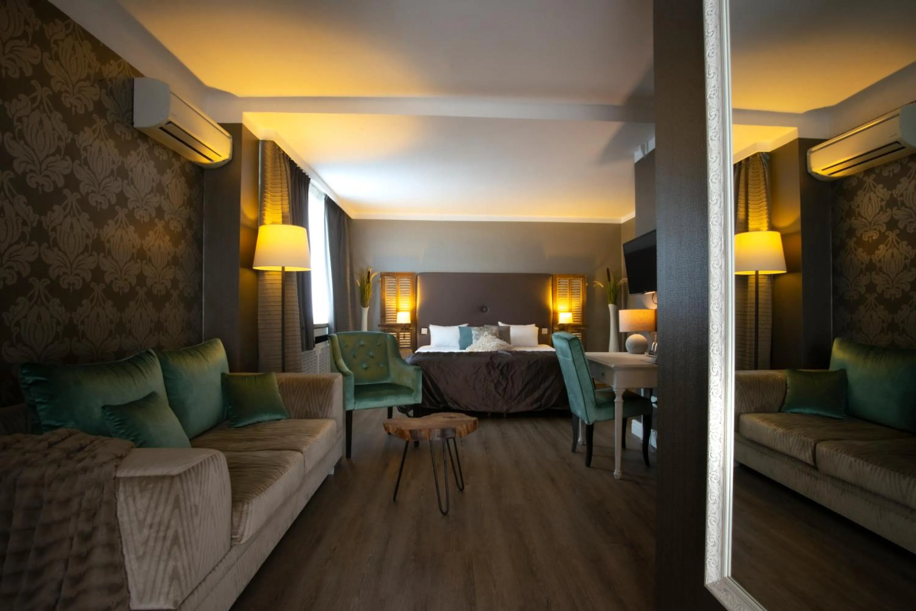 Seating area in Hotel Mardaga