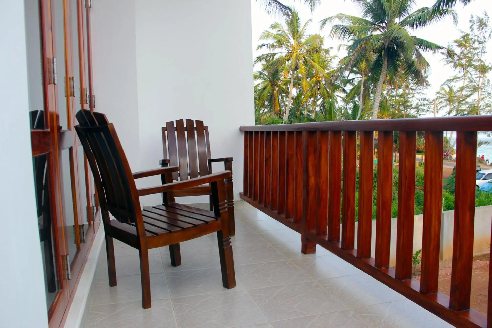 Balcony/Terrace in Savenrose Beach Villa