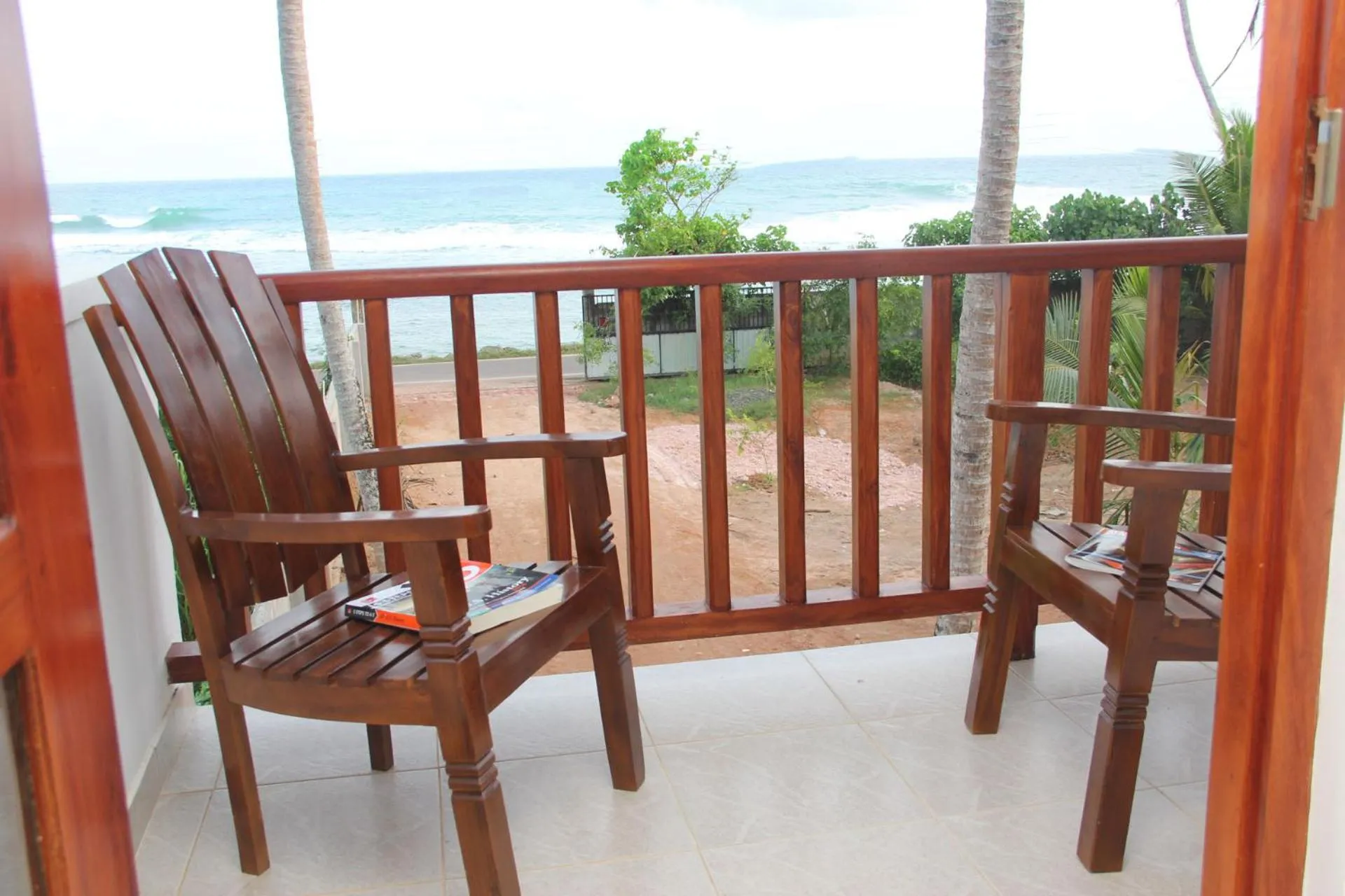 Balcony/Terrace in Savenrose Beach Villa