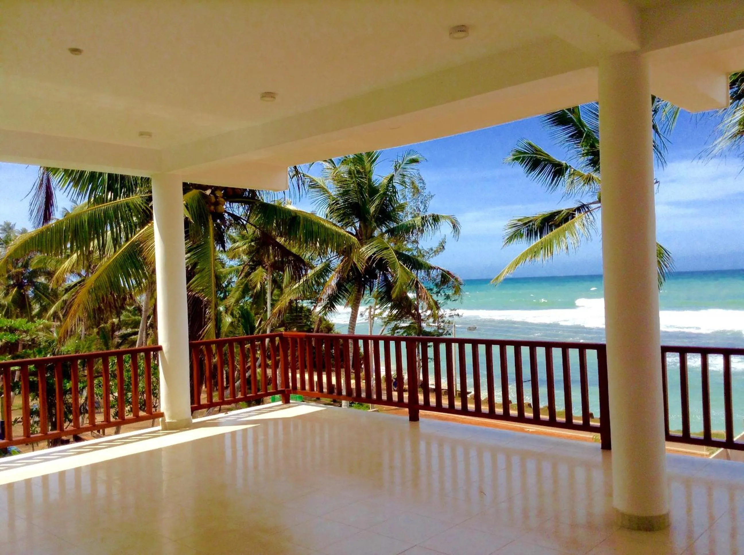 Balcony/Terrace in Savenrose Beach Villa