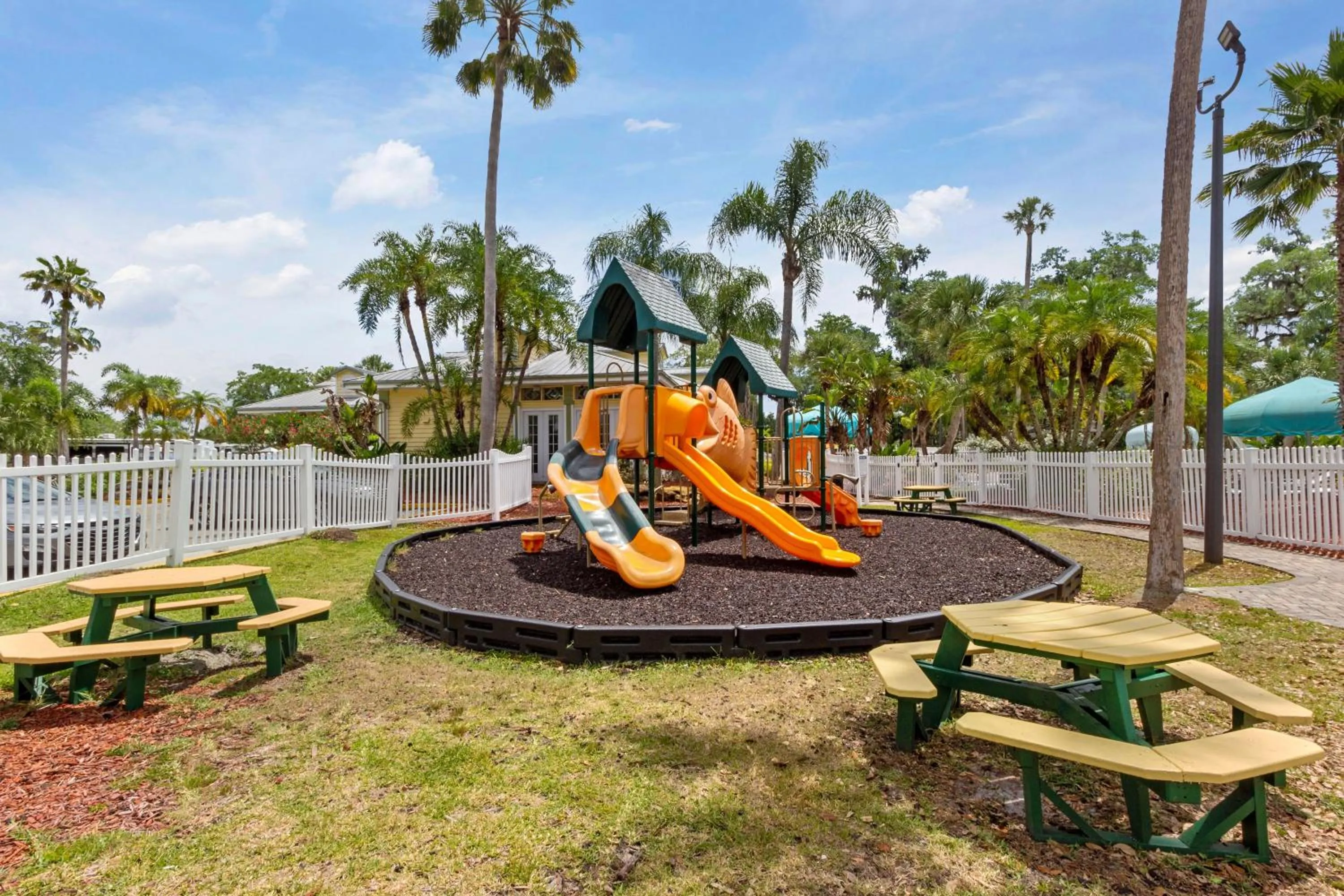 Children play ground in Tropical Palms Resort