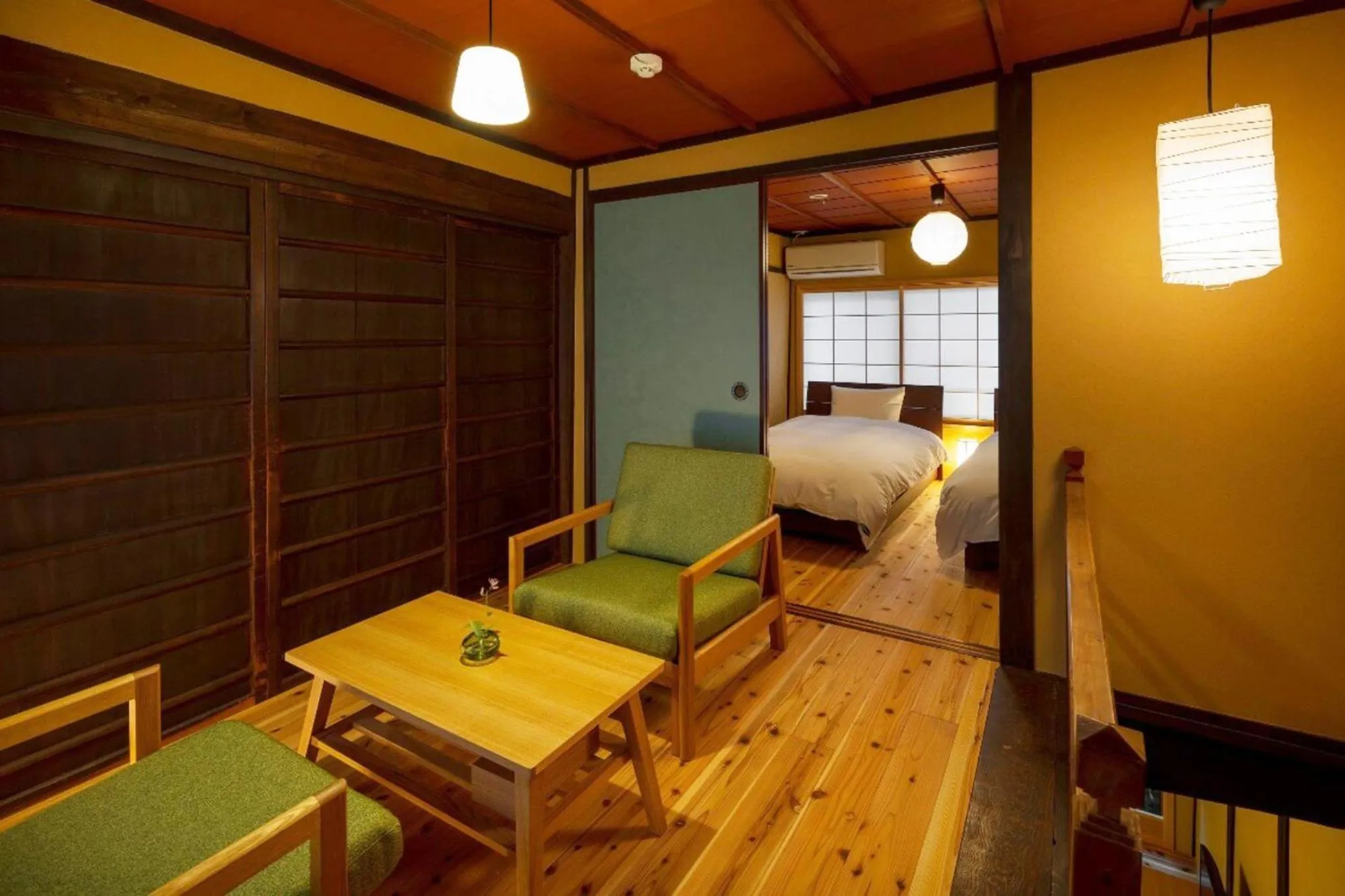 Area and facilities, Bed in Kumashu an Machiya House