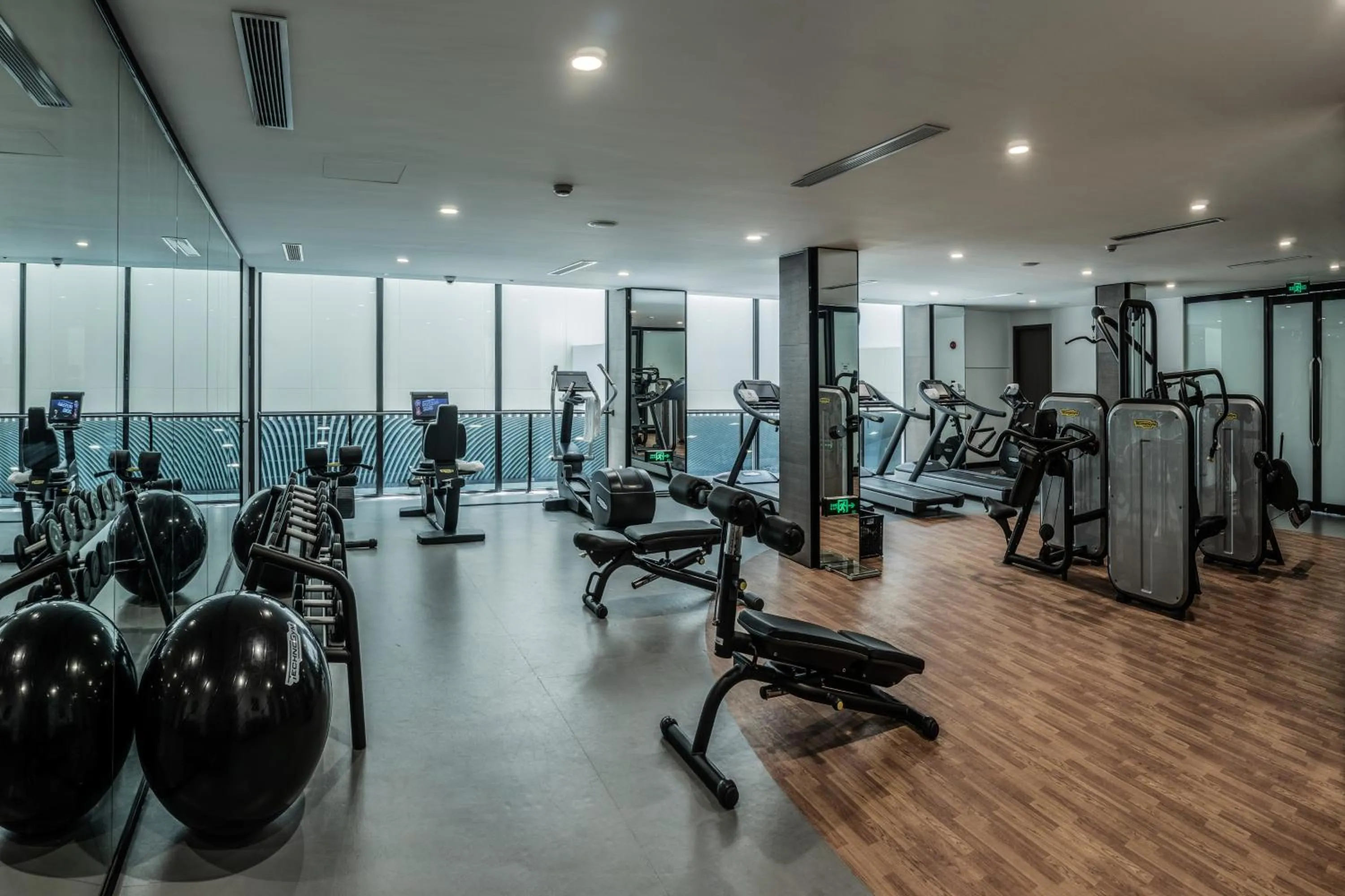 Fitness centre/facilities in The Senz Hotel & SPA