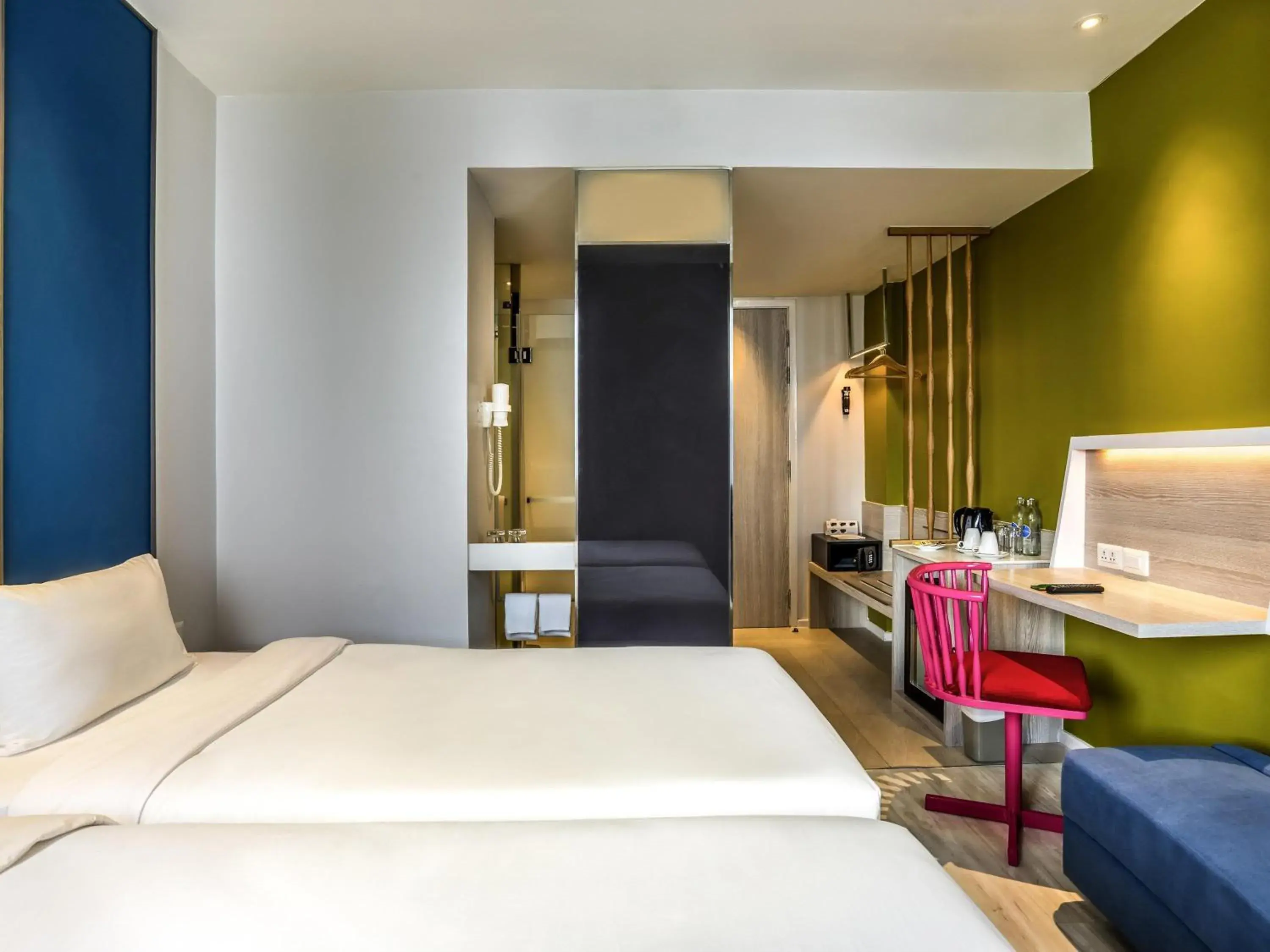 Bedroom, Bed in Ibis Styles Phuket City Bedroom, Bed in Ibis Styles Phuket City