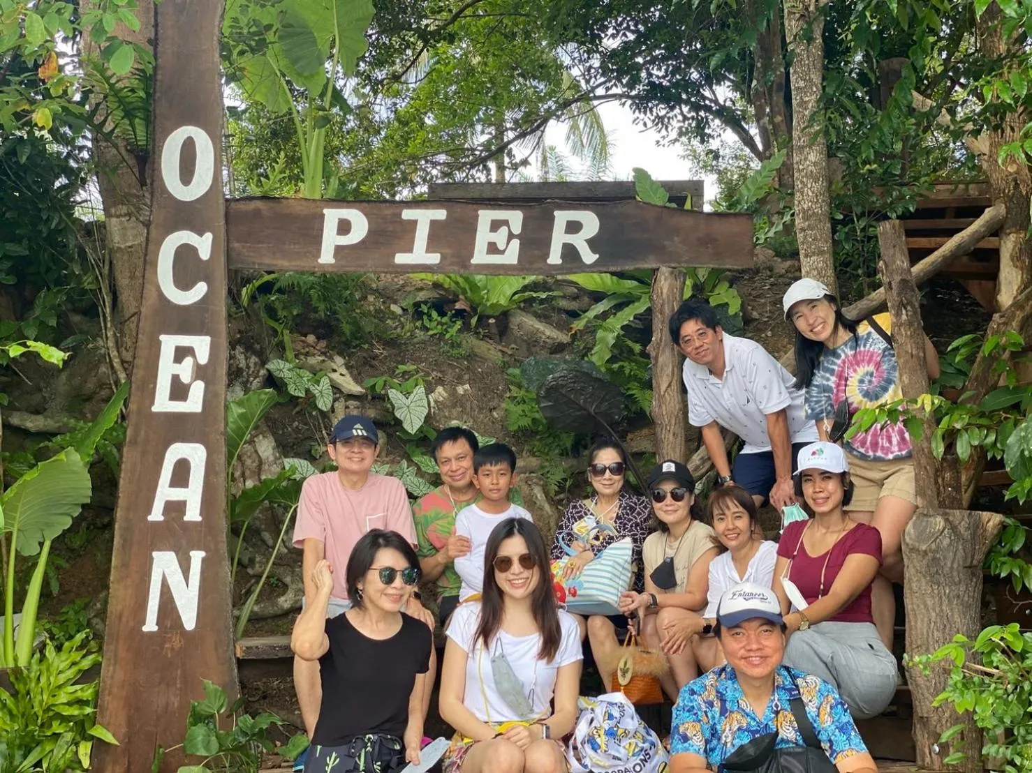 People in Koh Jum Ocean Beach Resort