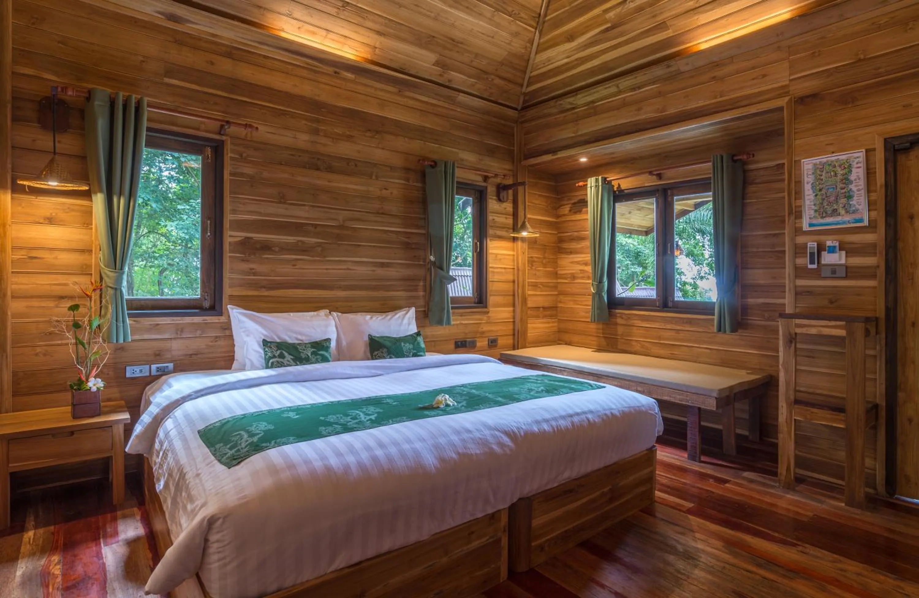 Bedroom, Bed in Koh Jum Ocean Beach Resort