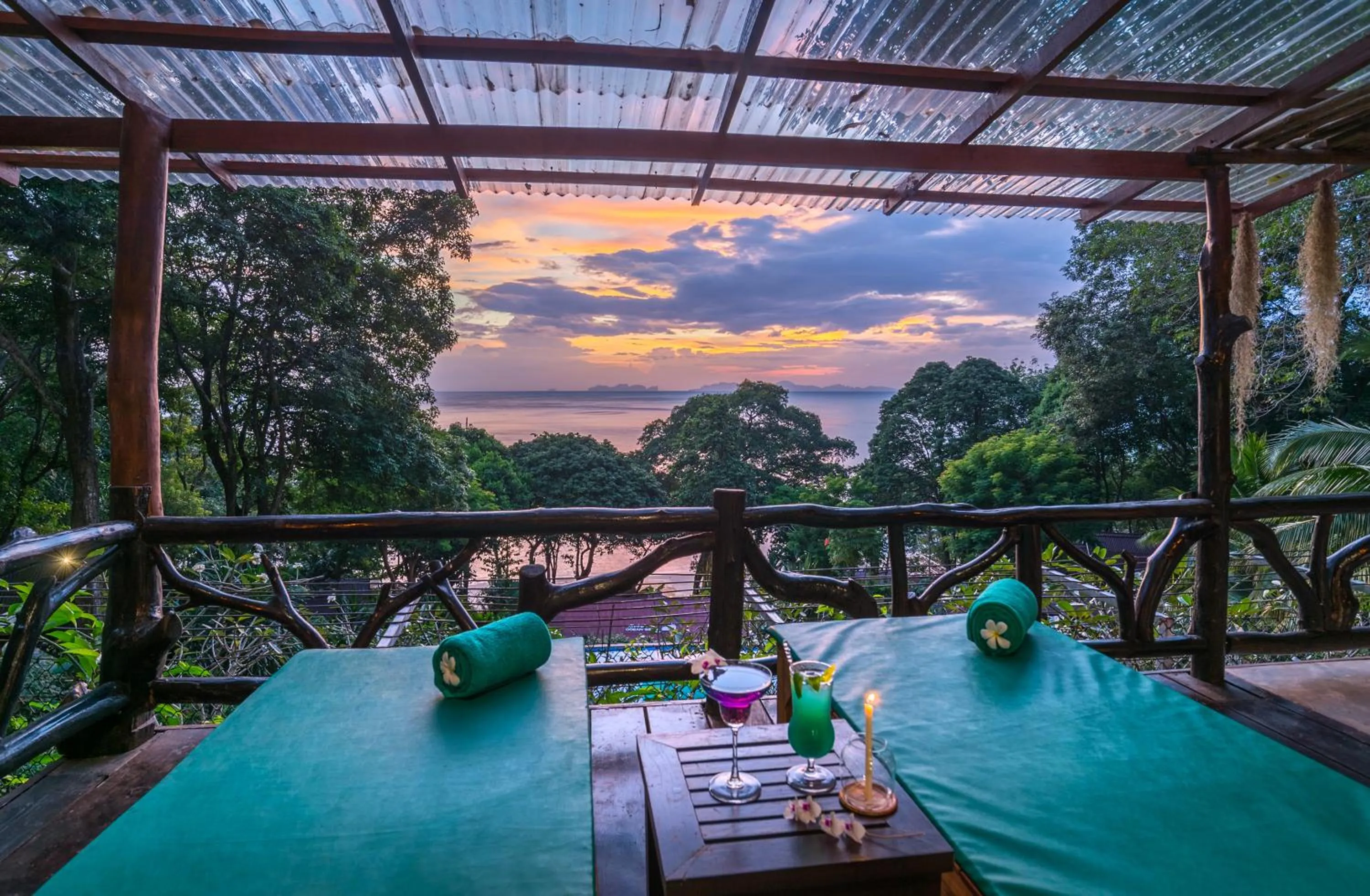 Balcony/Terrace in Koh Jum Ocean Beach Resort