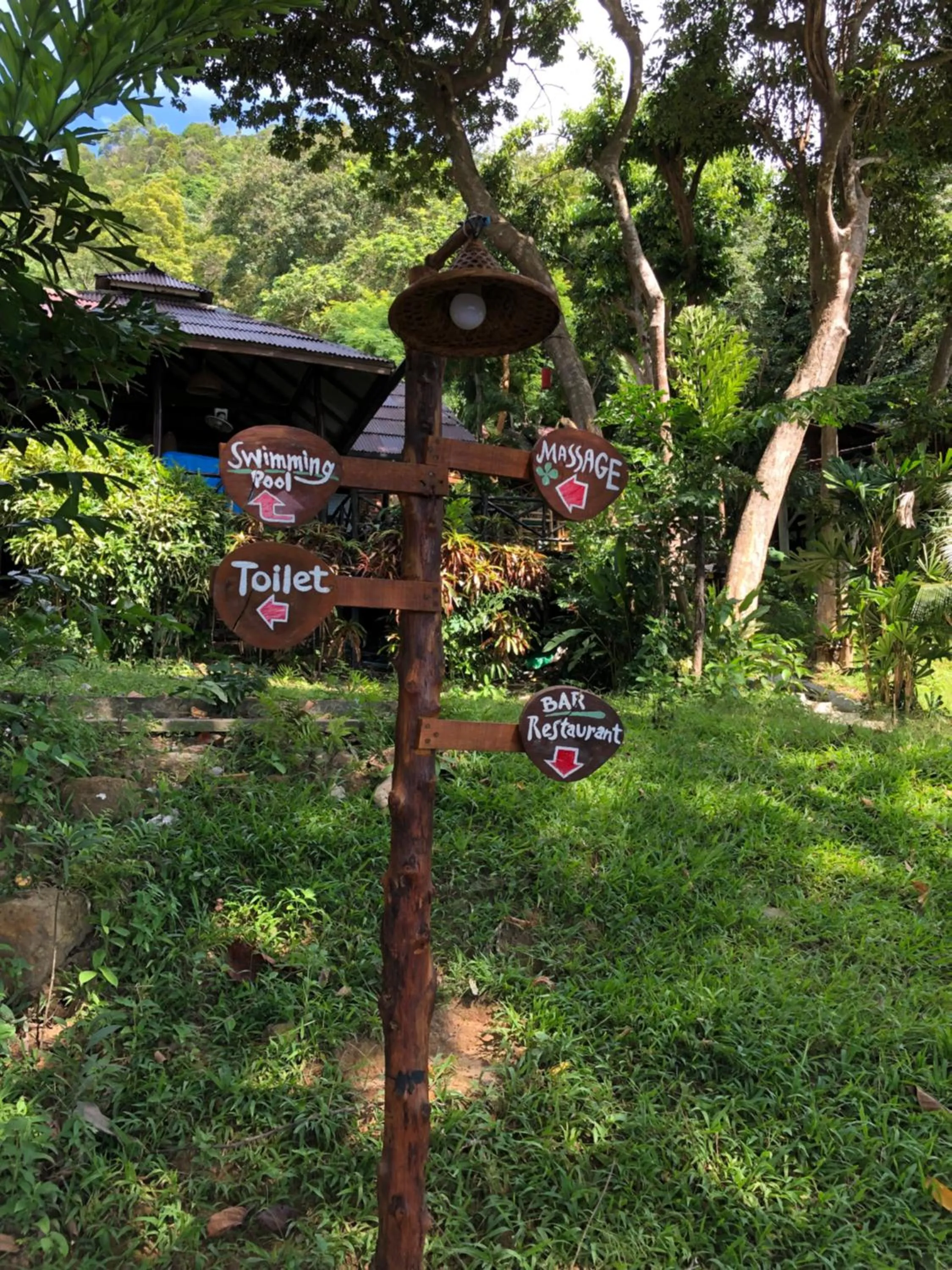 Garden in Koh Jum Ocean Beach Resort