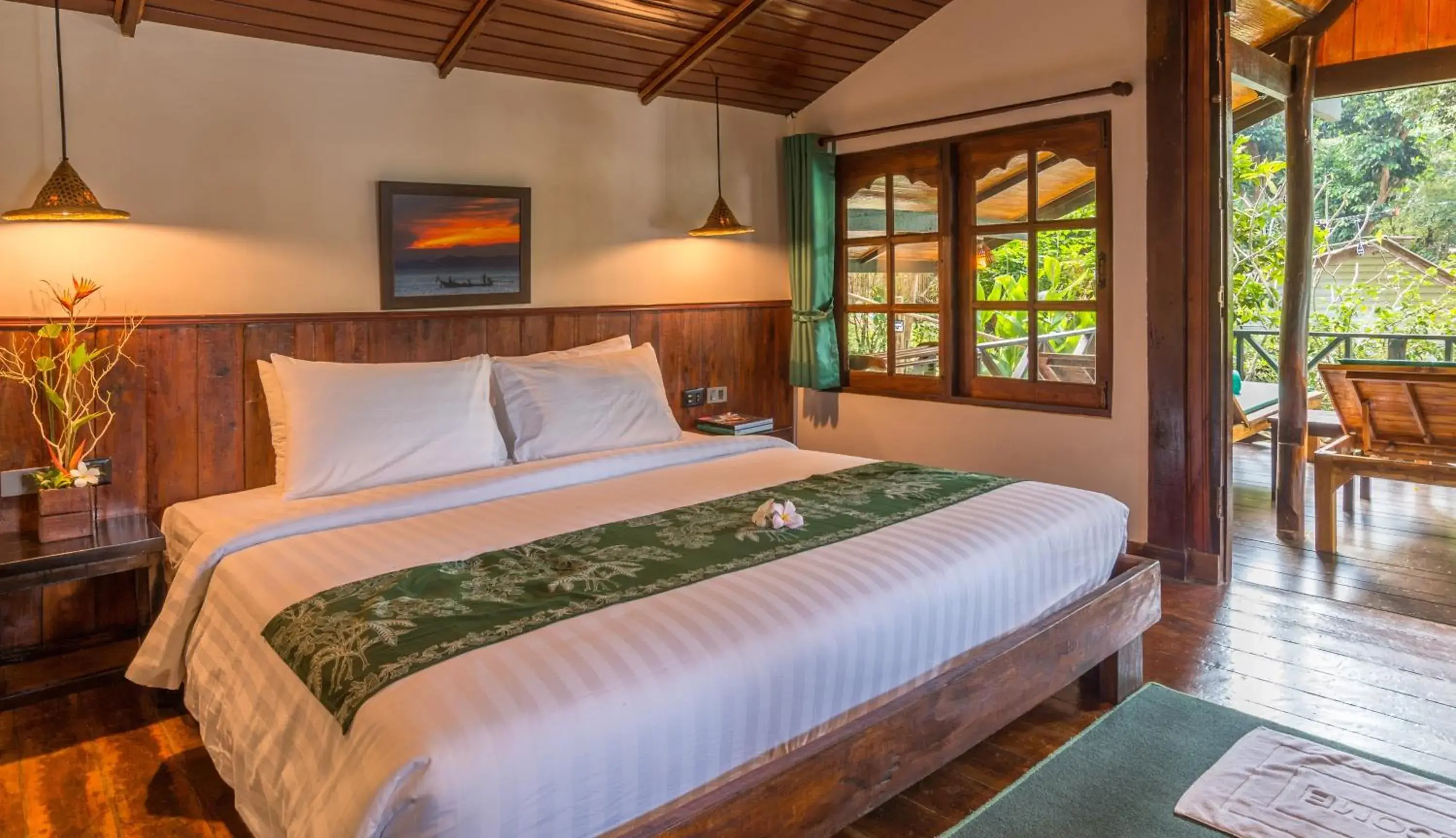 Bedroom, Bed in Koh Jum Ocean Beach Resort Bedroom, Bed in Koh Jum Ocean Beach Resort