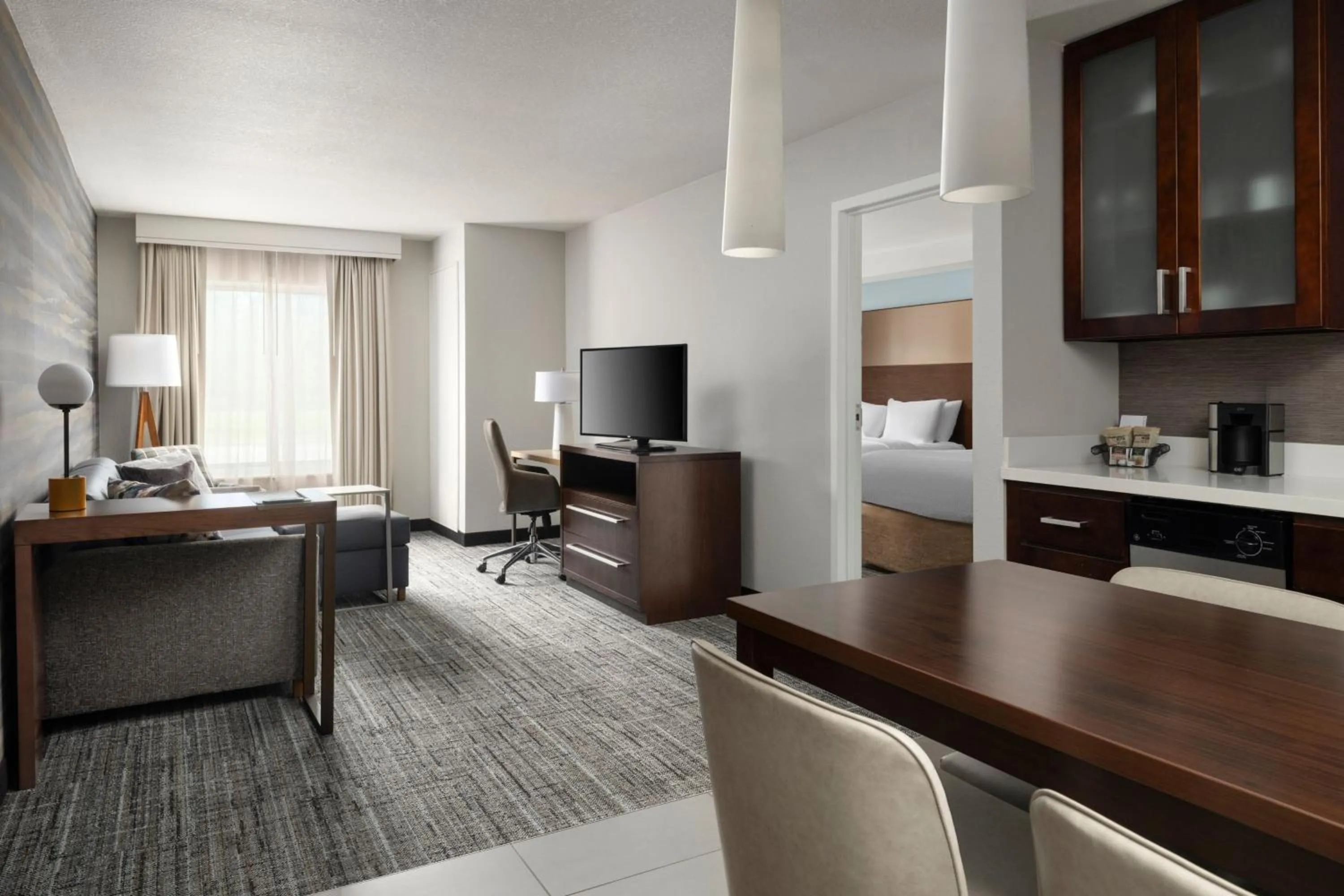 Bedroom, Bed in Residence Inn by Marriott Green Bay Downtown