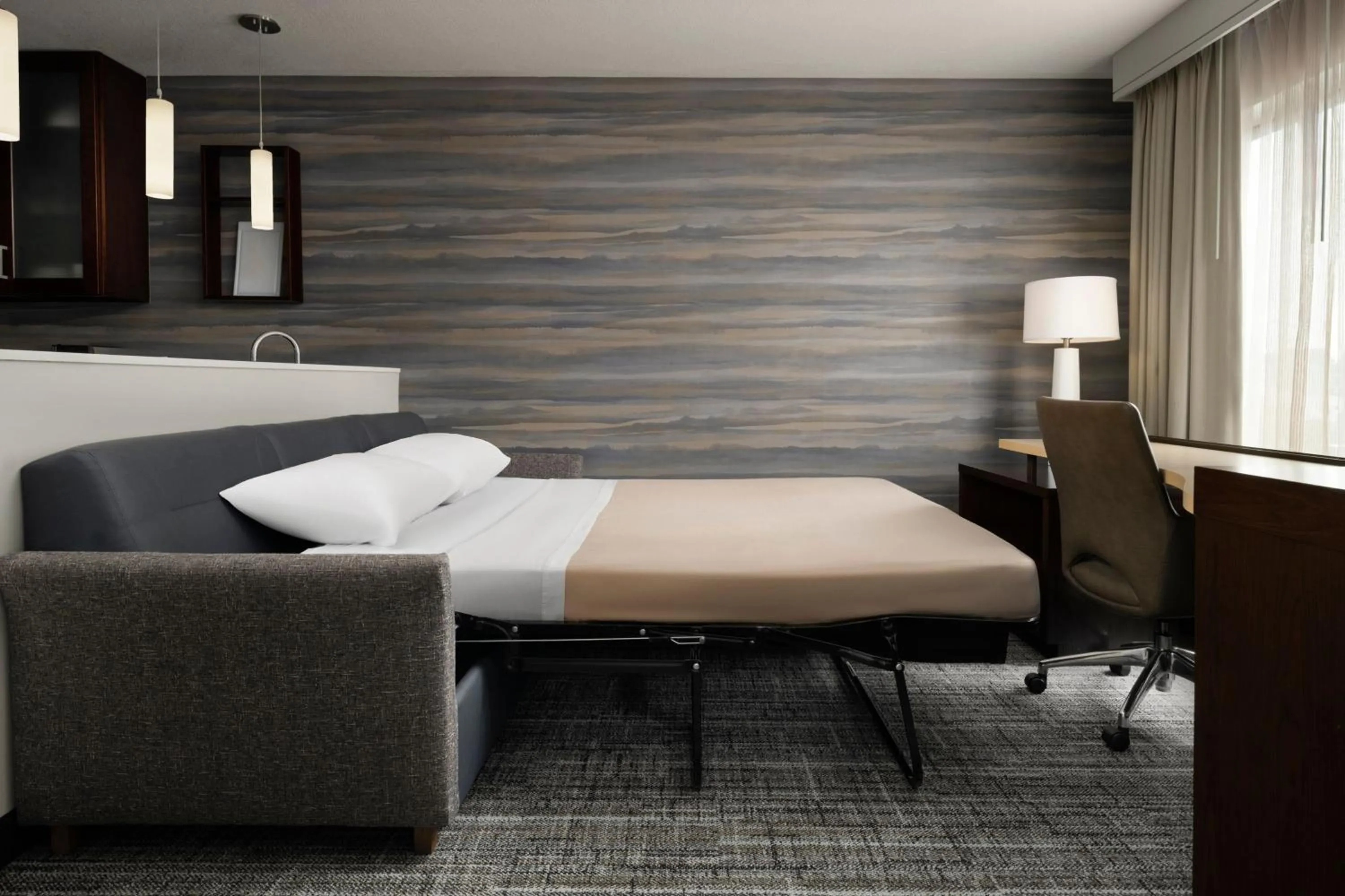 Bedroom, Bed in Residence Inn by Marriott Green Bay Downtown