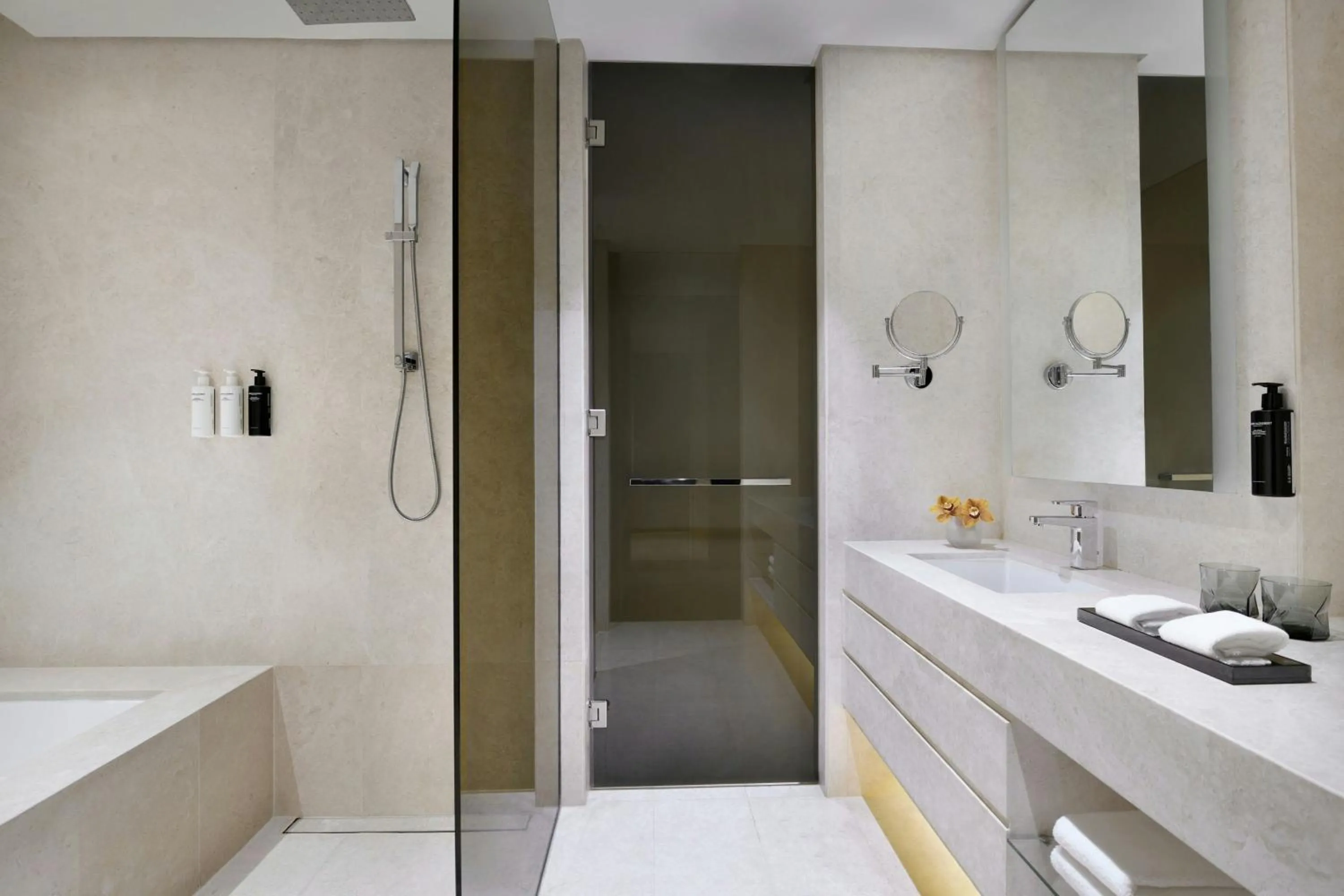 Bathroom in La Ville Hotel & Suites CITY WALK Dubai, Autograph Collection