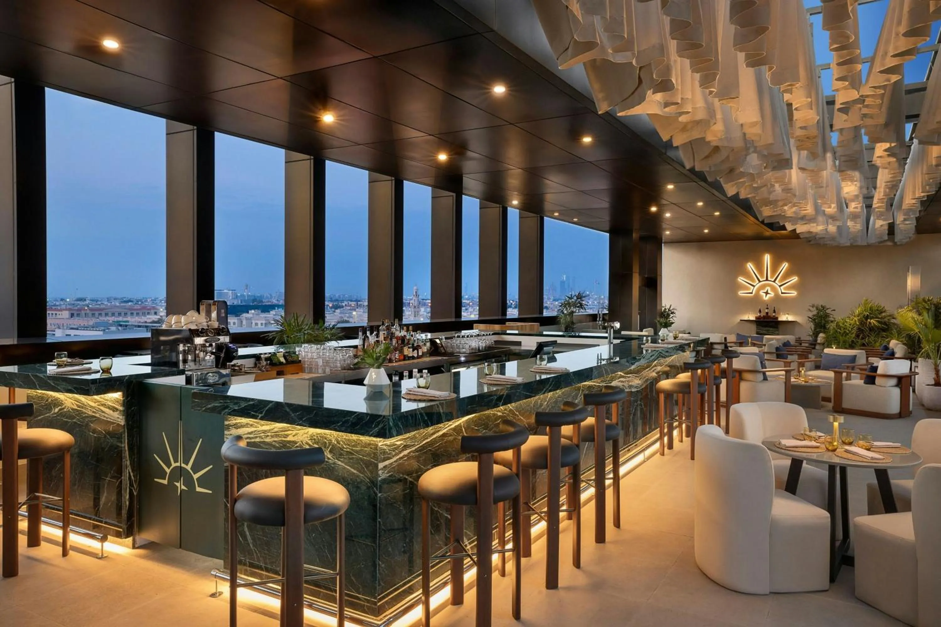 Lounge or bar in La Ville Hotel & Suites CITY WALK Dubai, Autograph Collection