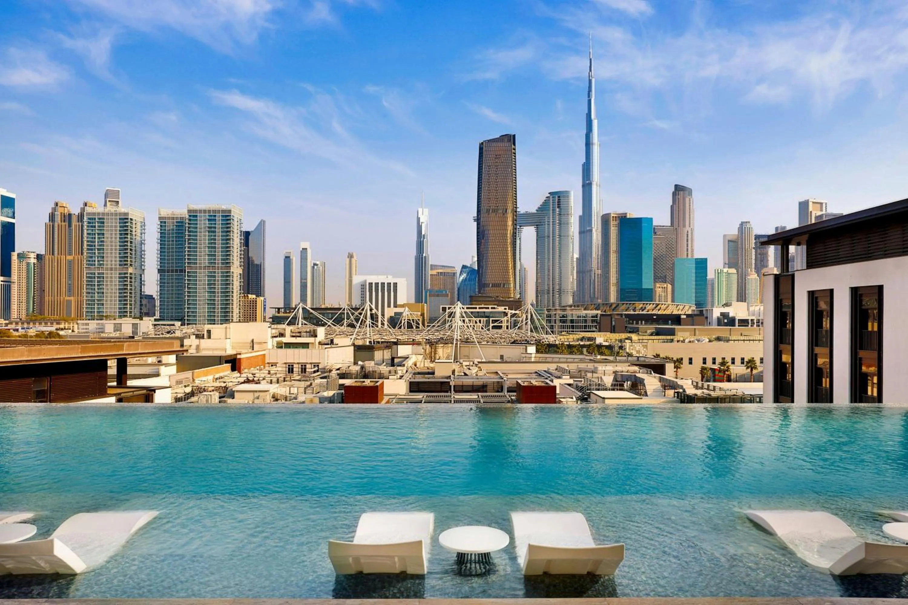 Swimming pool in La Ville Hotel & Suites CITY WALK Dubai, Autograph Collection