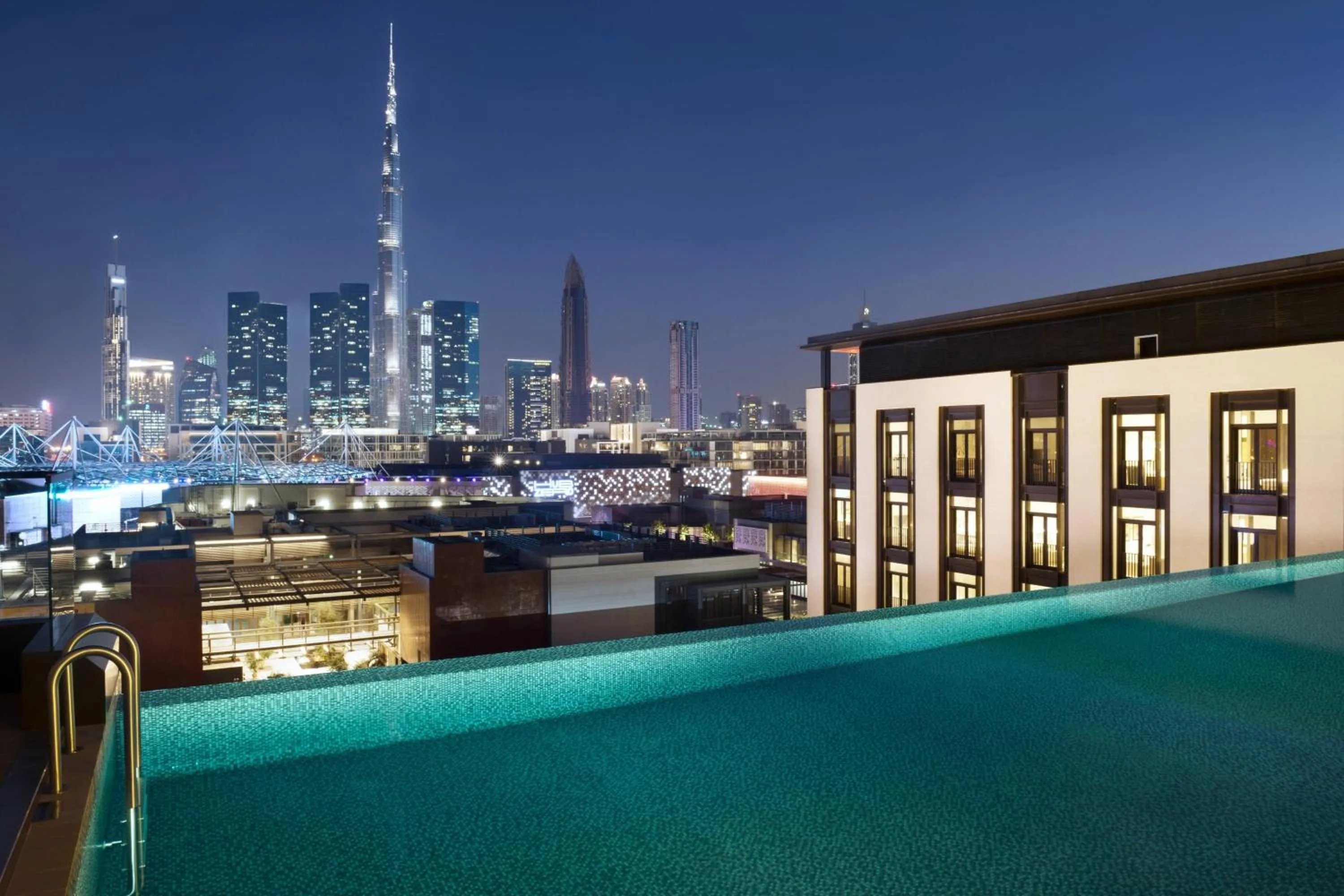 Swimming pool in La Ville Hotel & Suites CITY WALK Dubai, Autograph Collection