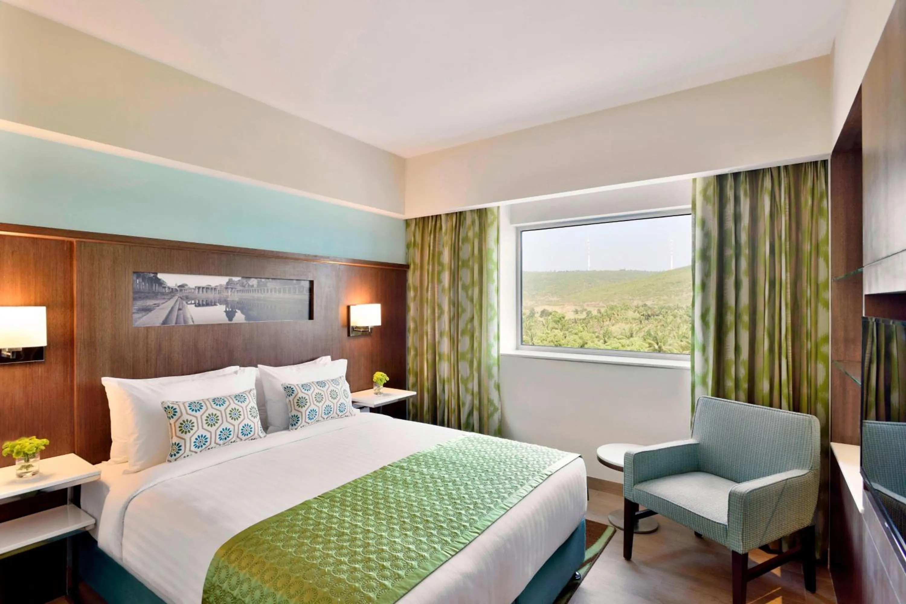 Bedroom, Bed in Fairfield by Marriott Belagavi