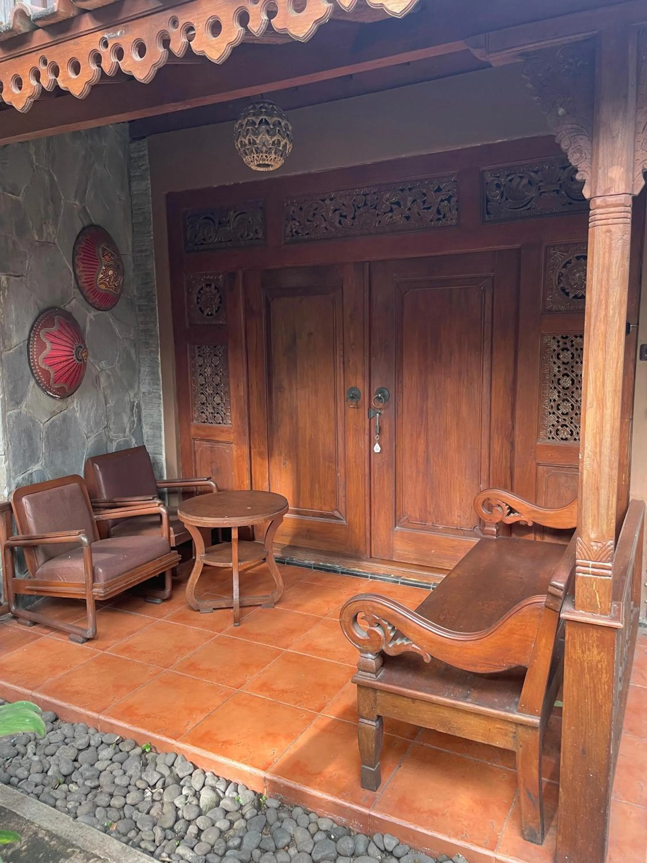 Balcony/Terrace in Bedhot Homestay